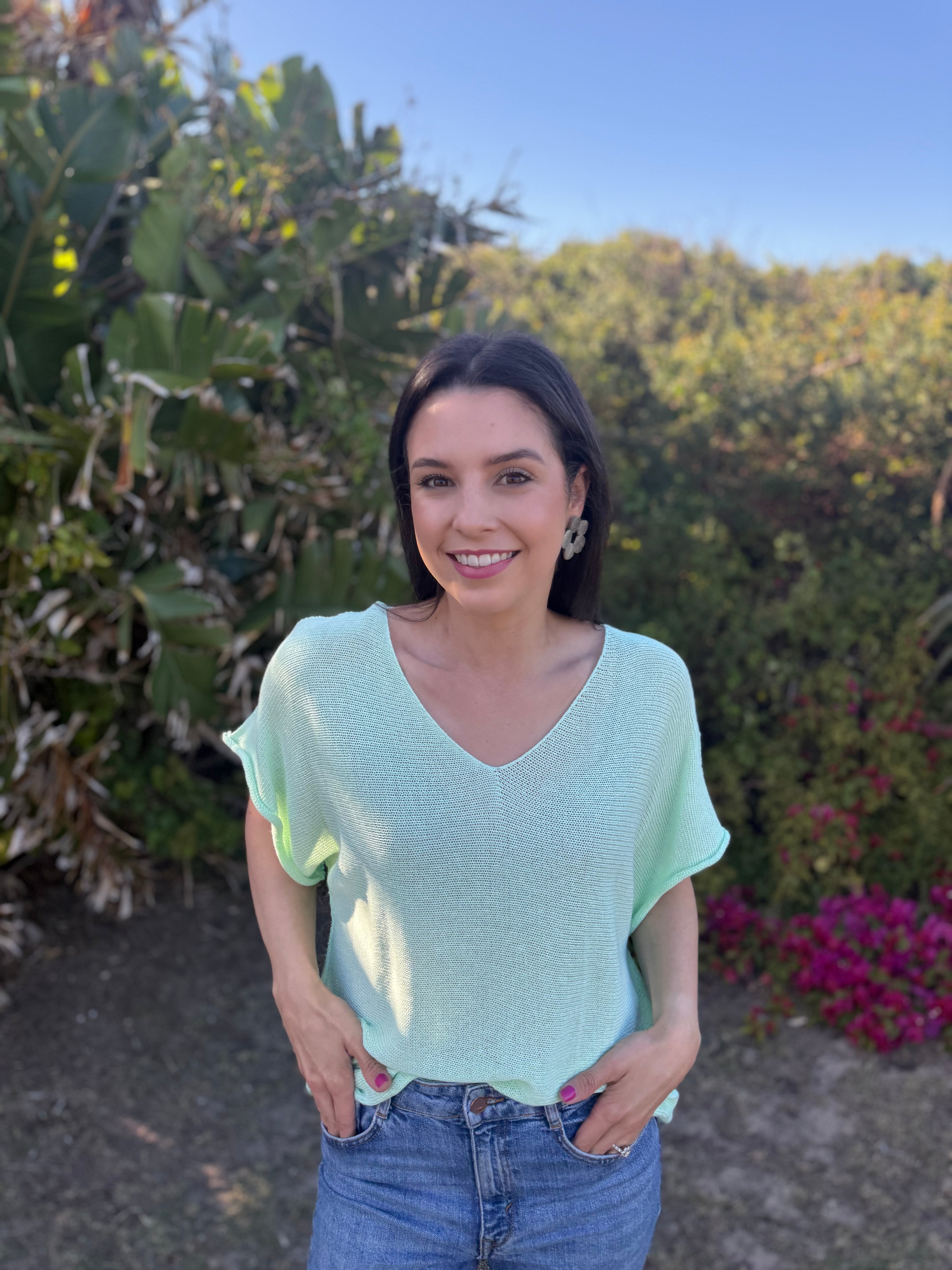 Italian summer knit - Mint
