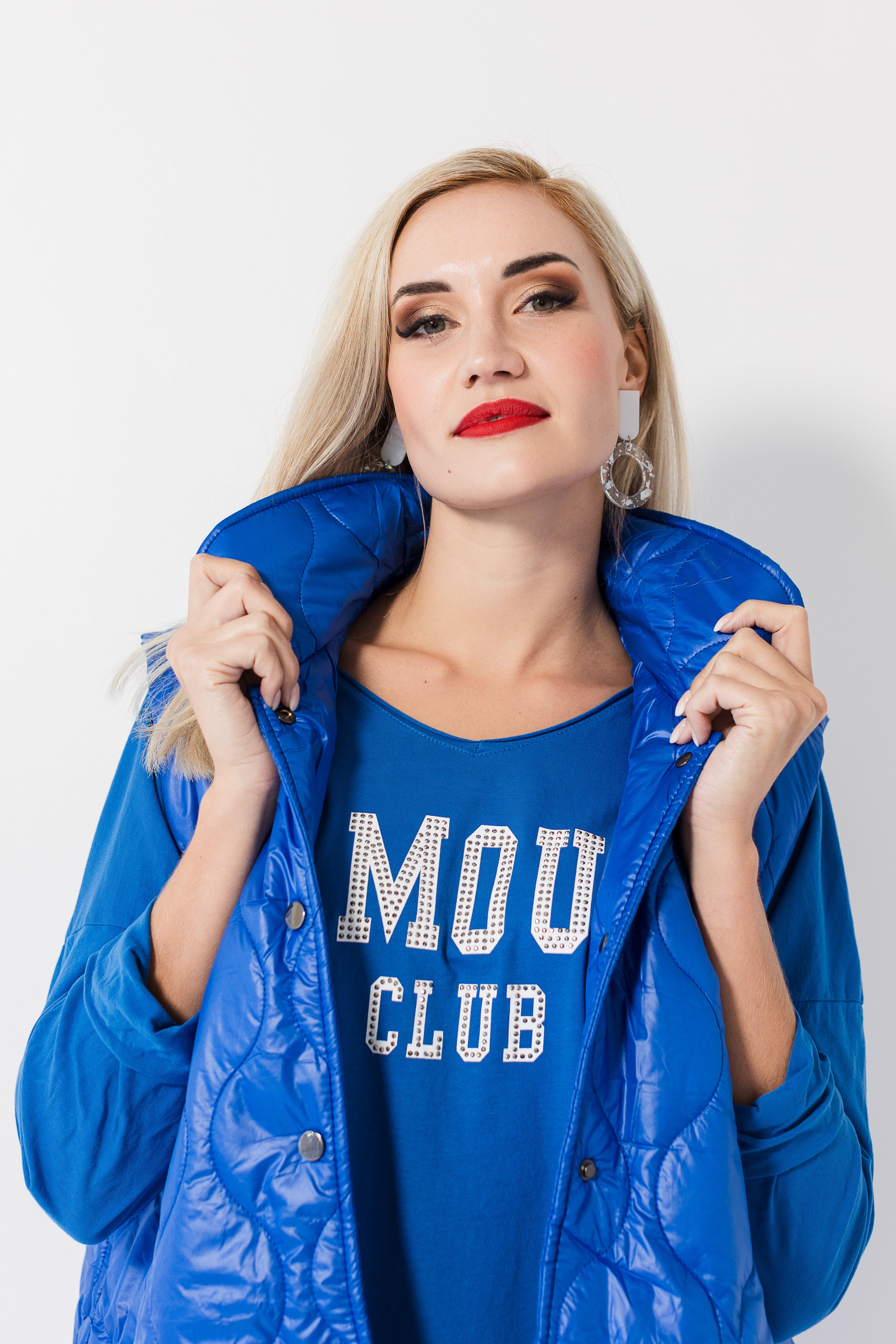 Italian puffer - Blue
