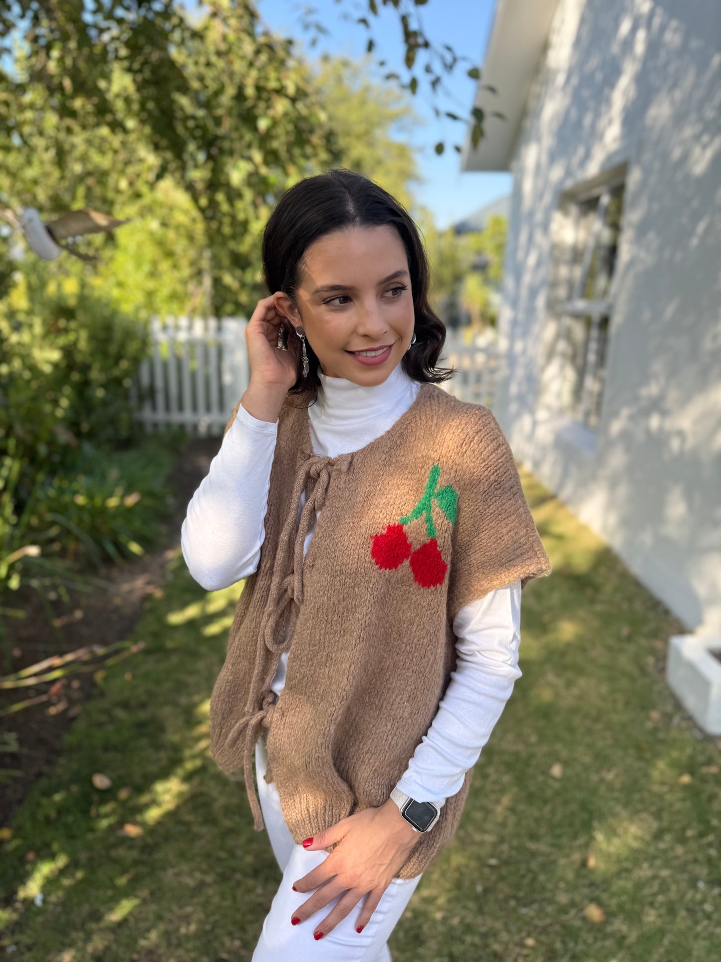 Cherry knit - Mocha