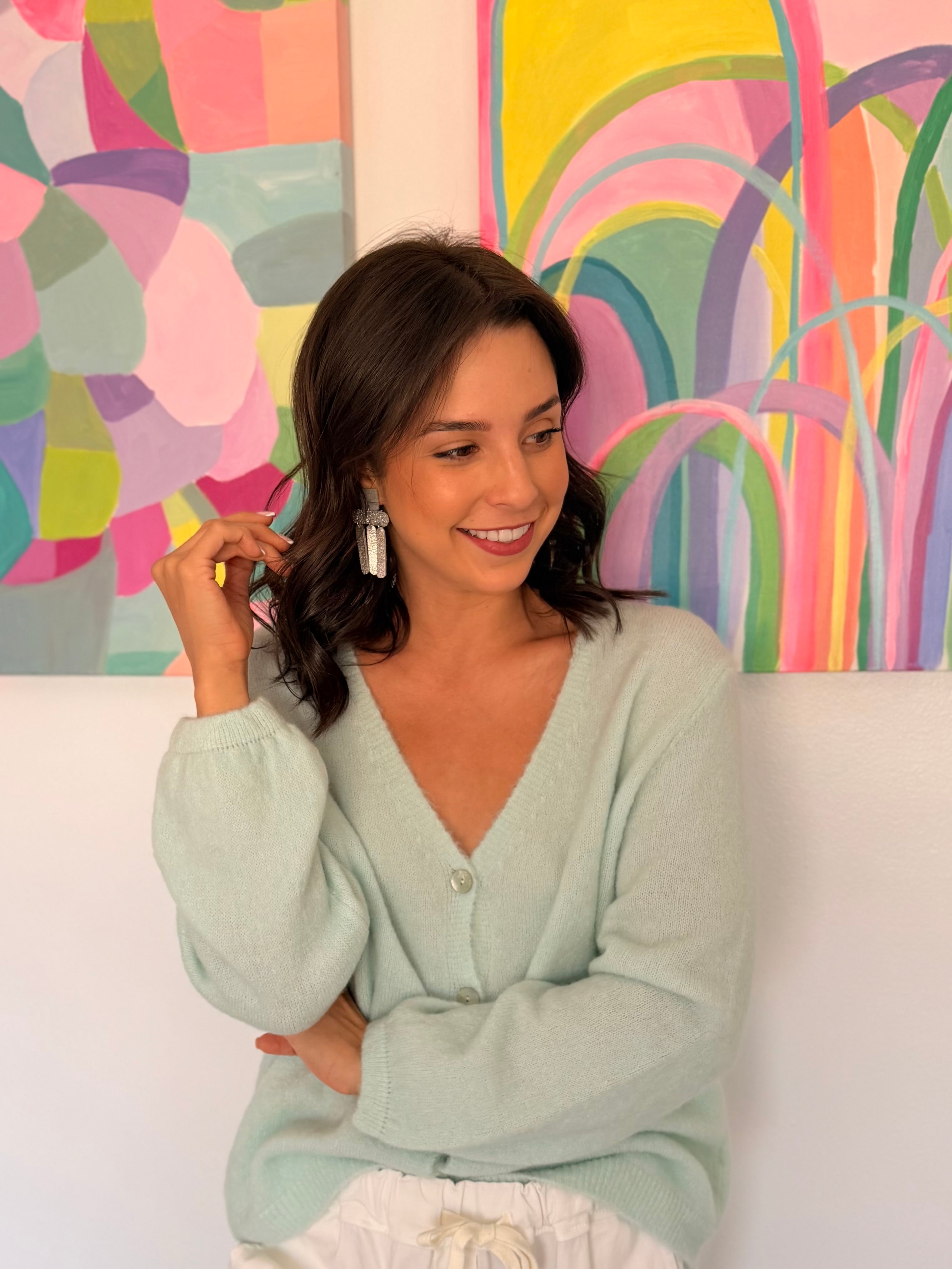 Baby alpaca cardigan -