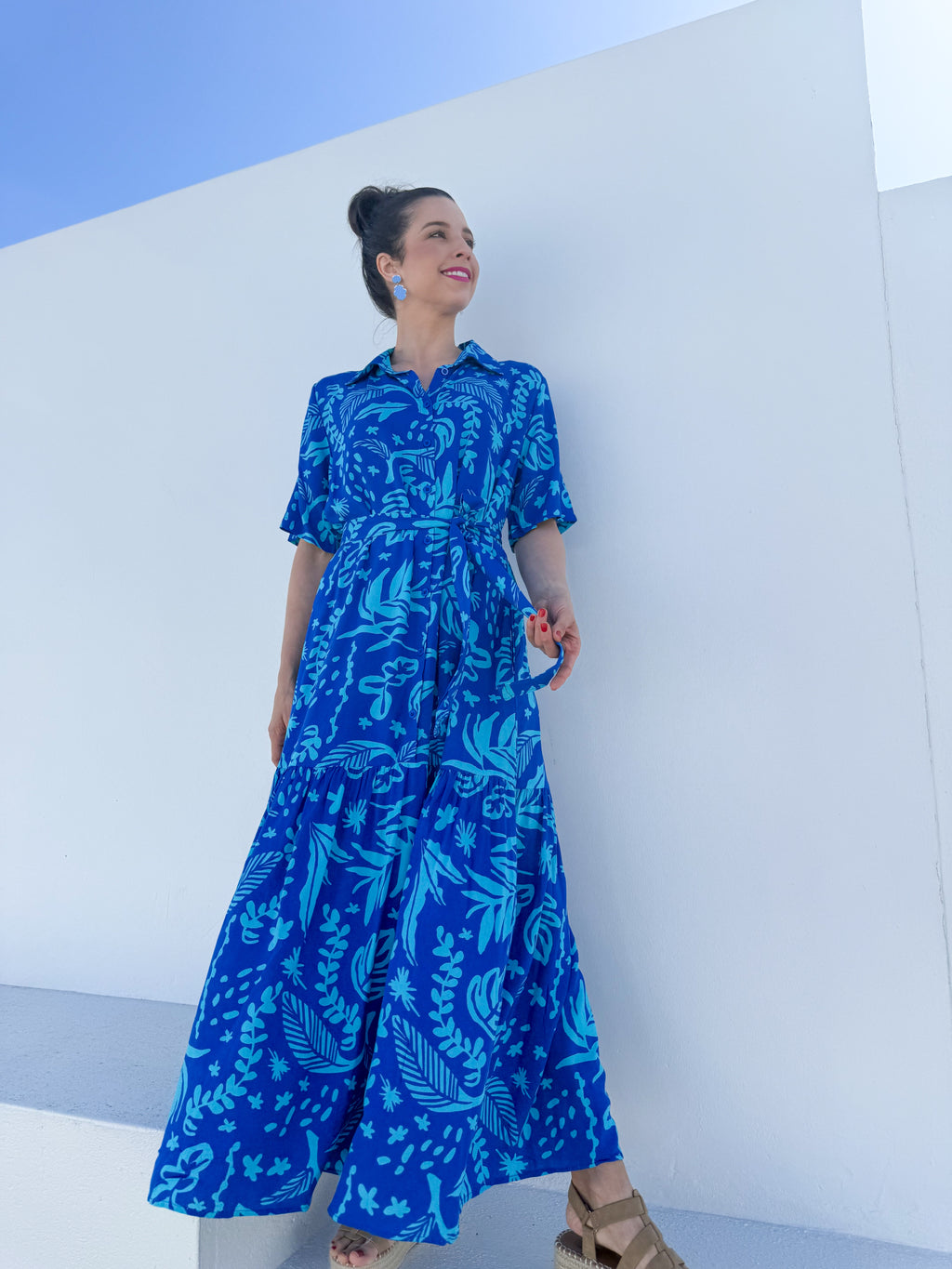 Leonie dress - Lady Blue