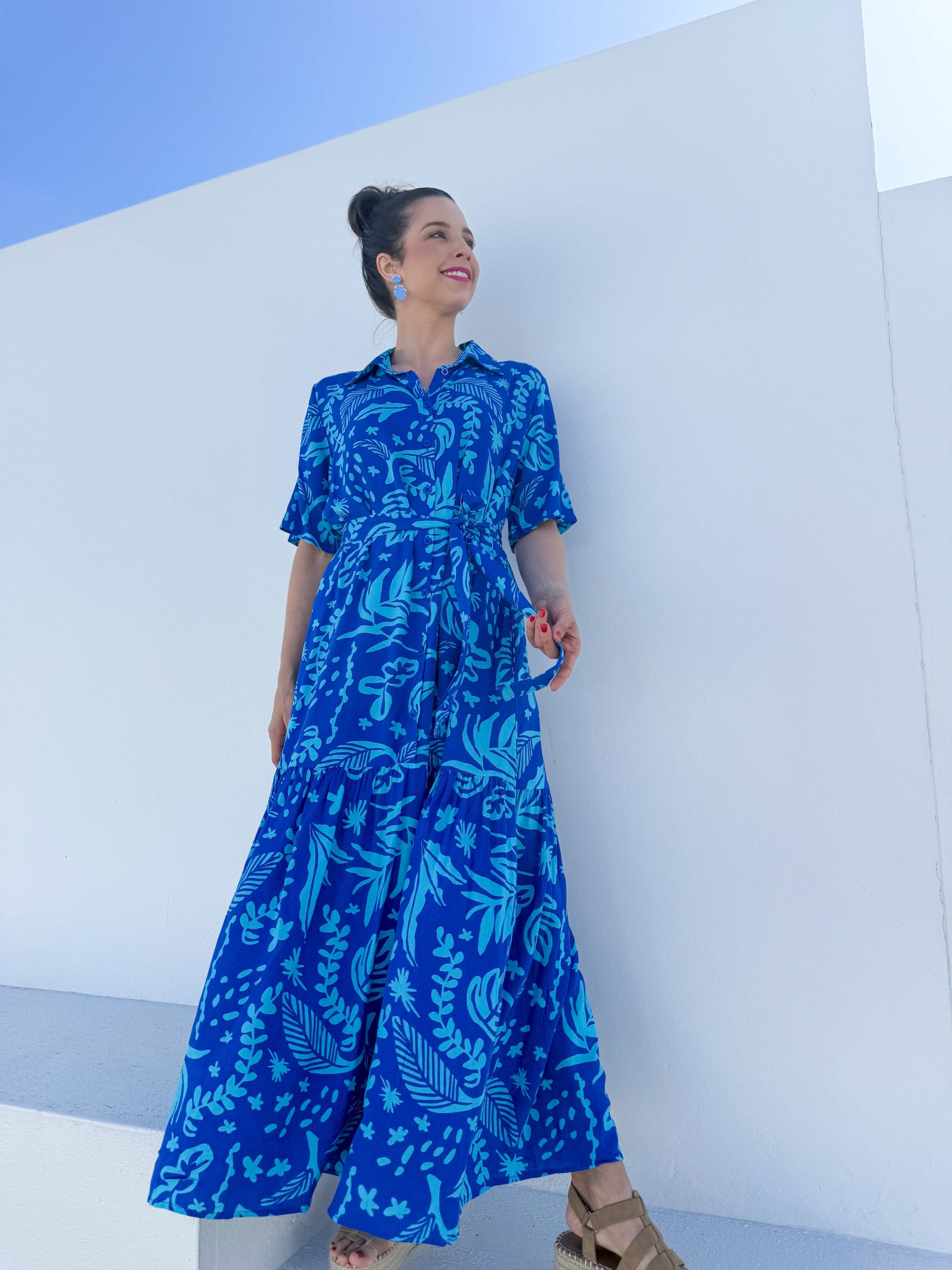 Leonie dress - Lady Blue
