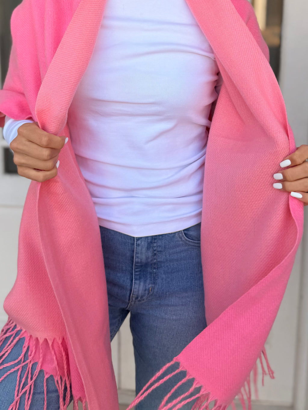 Cashmere scarf - Pink