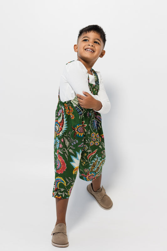 Dungaree - Green king