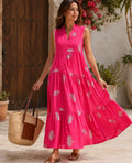 Melina dress - Pink floral