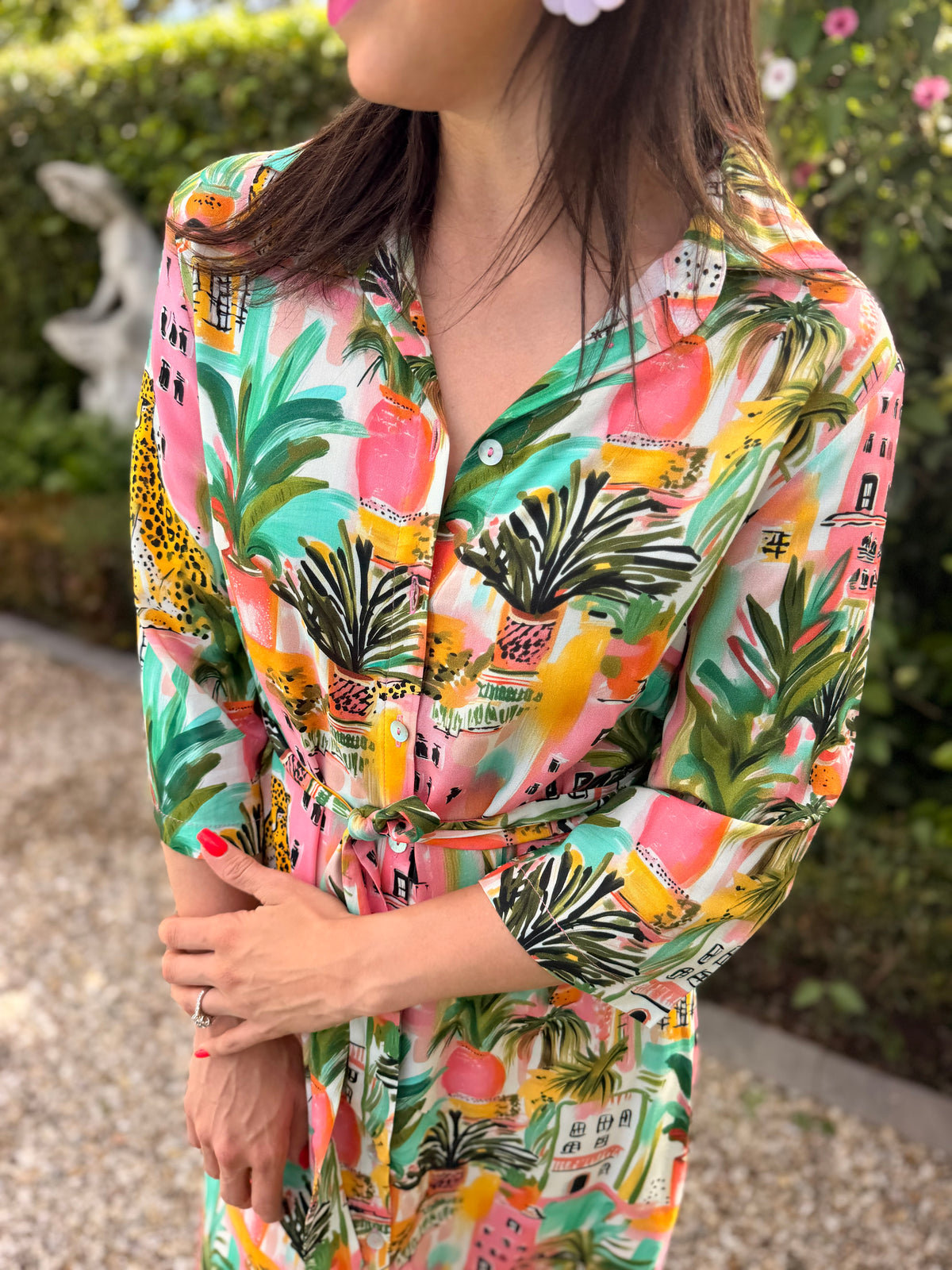 Karlien dress - Leopard town