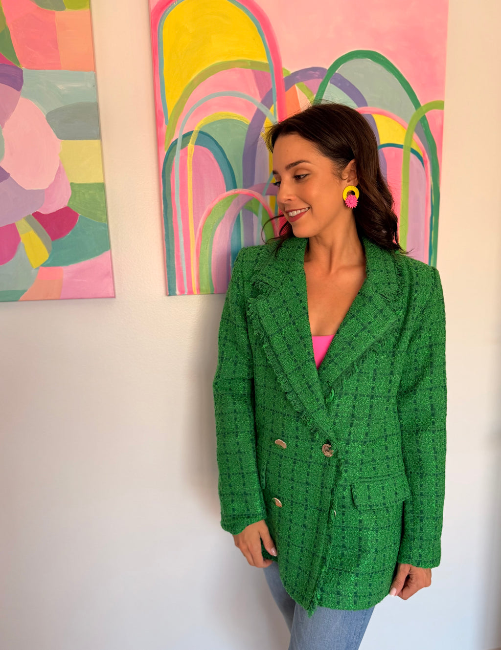 Chanel jacket - Green