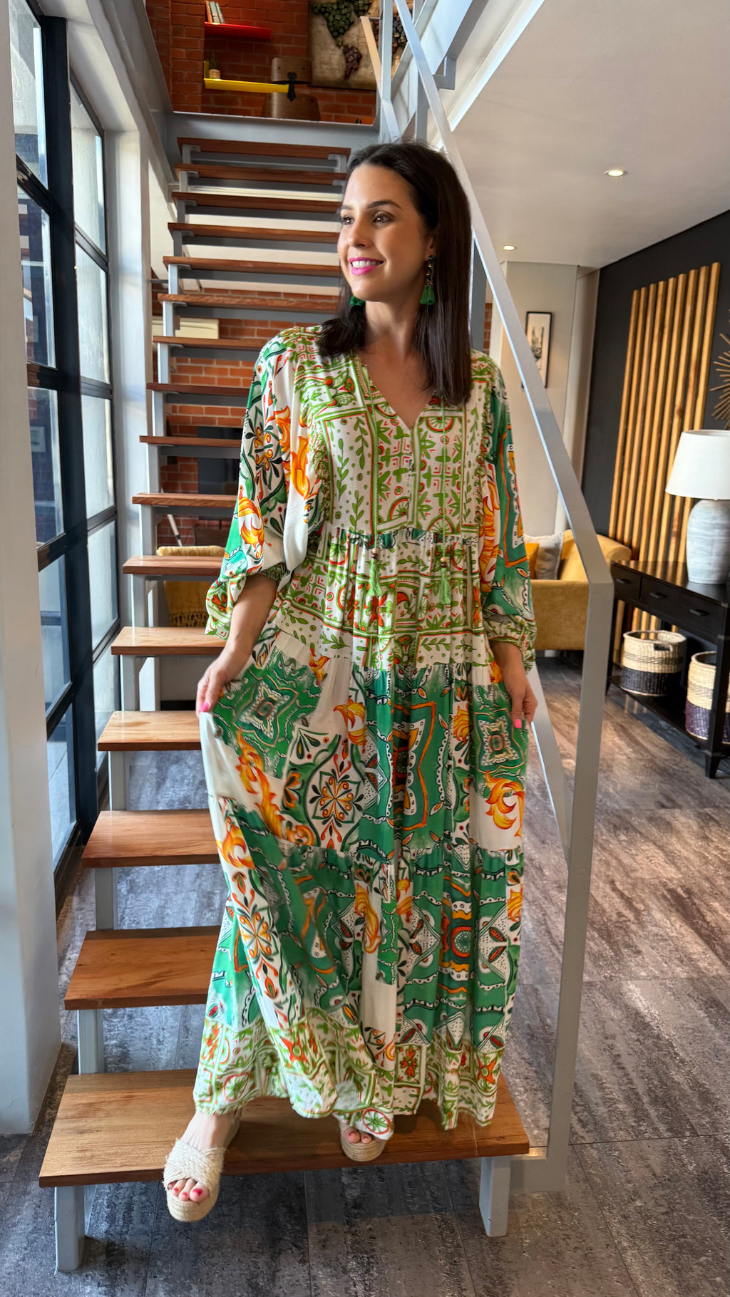 Kika dress - Green