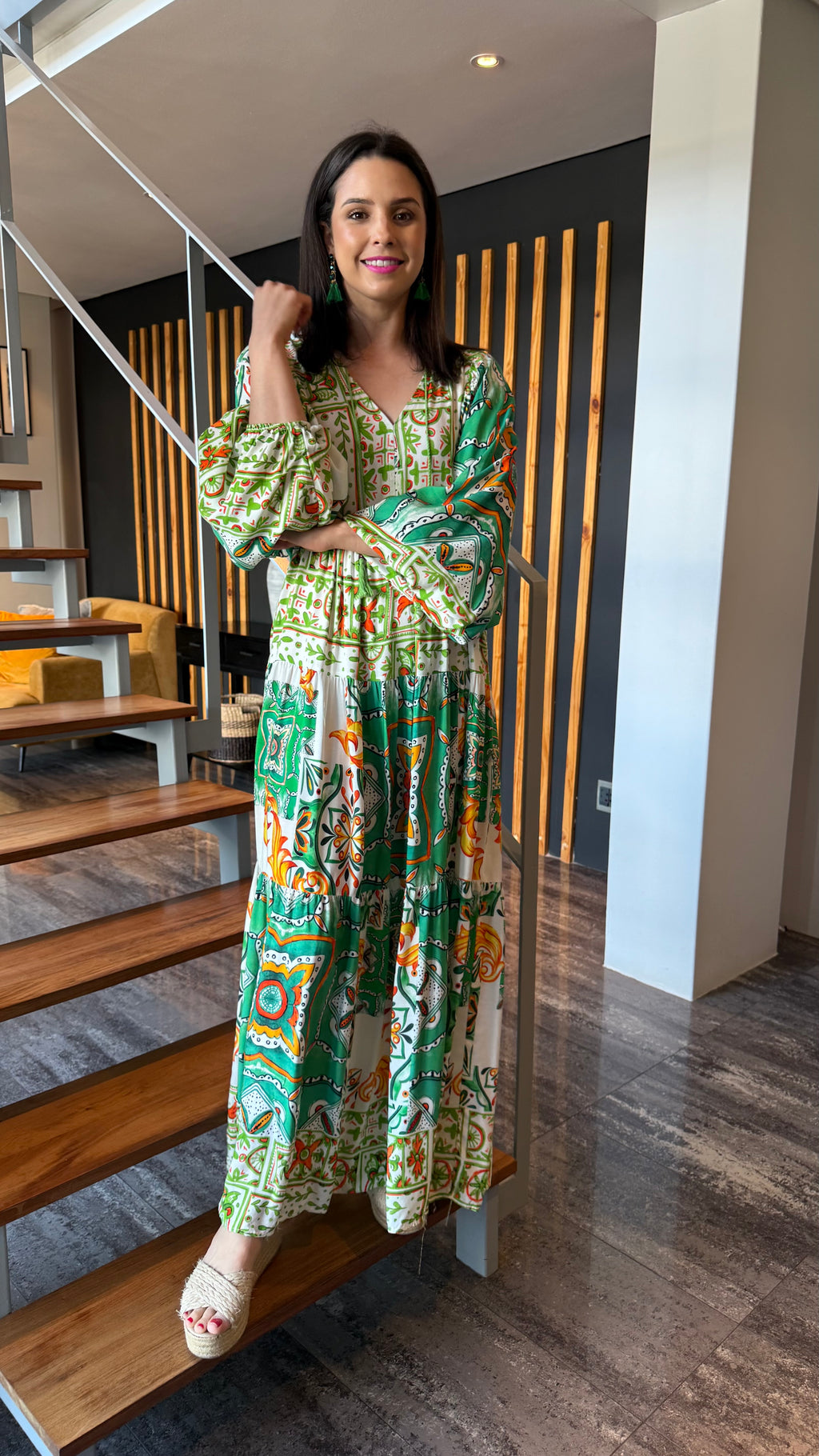 Kika dress - Green