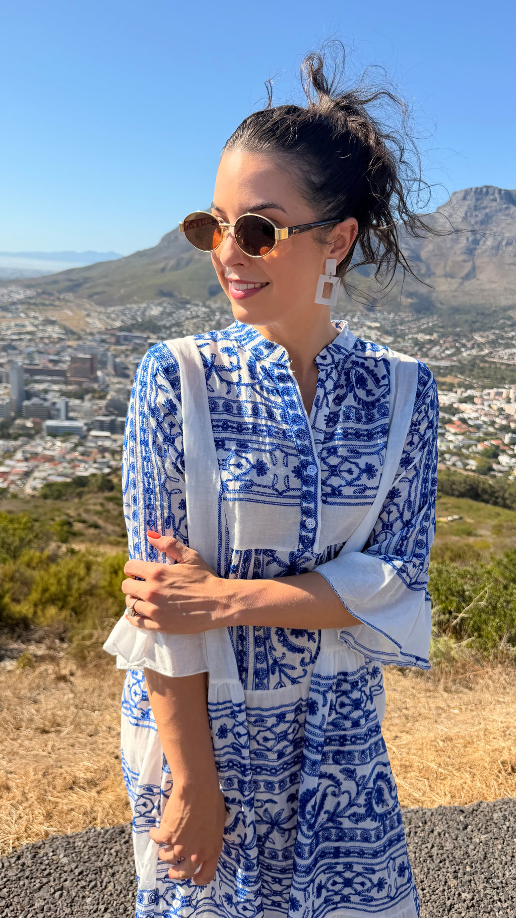 Nora dress - Blue