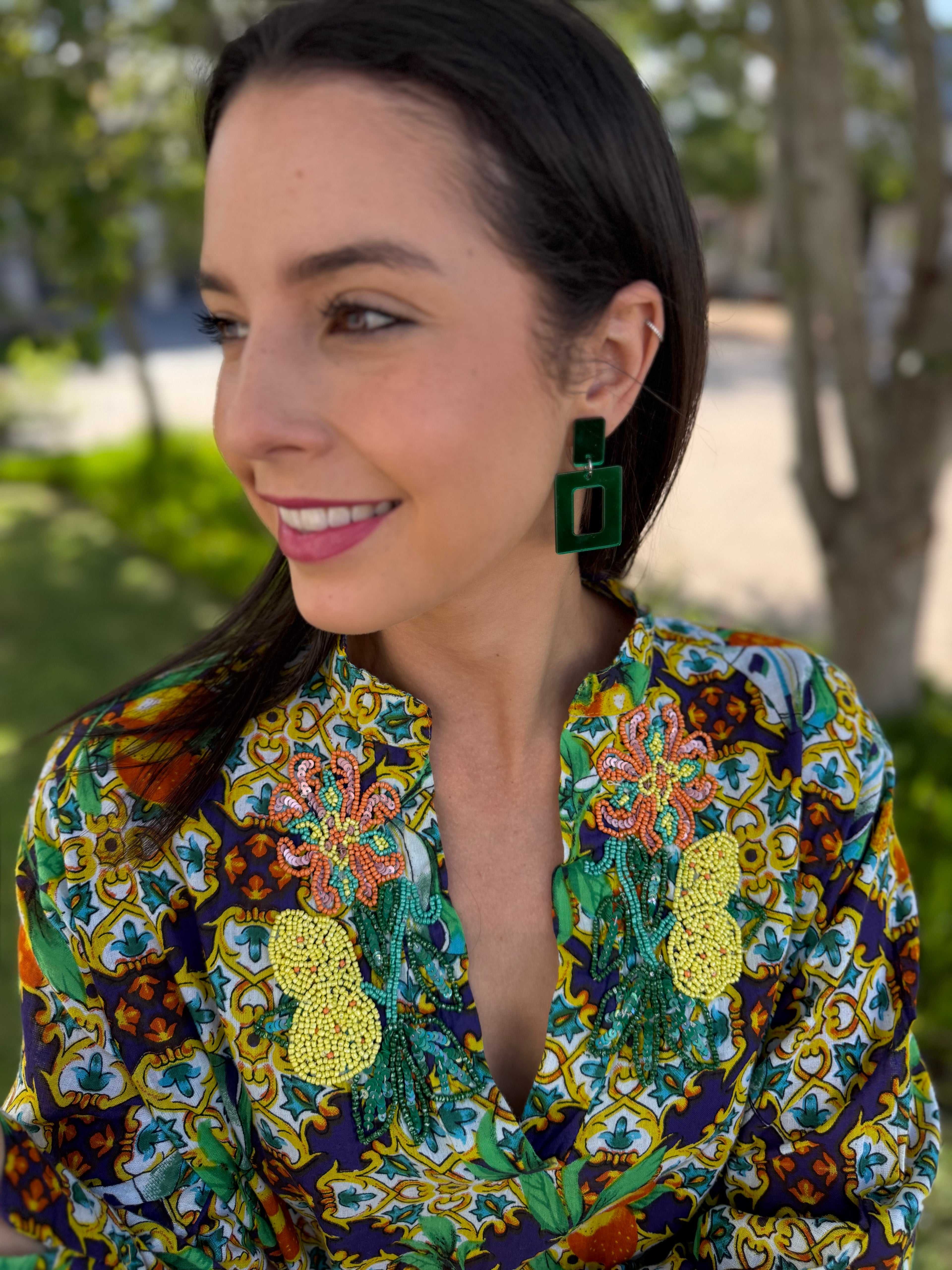 Romey kaftan - Blue la dolce vita