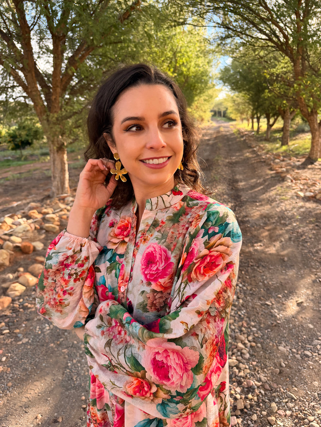 Jenna dress - Vintage rose