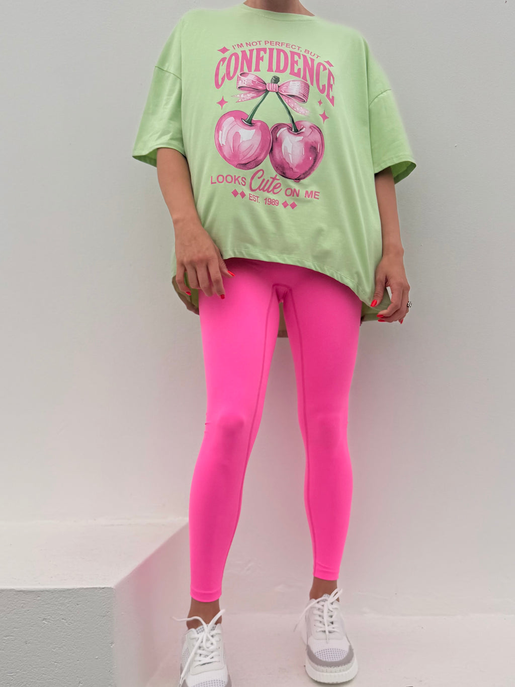 Cherry pop t-shirt - Green