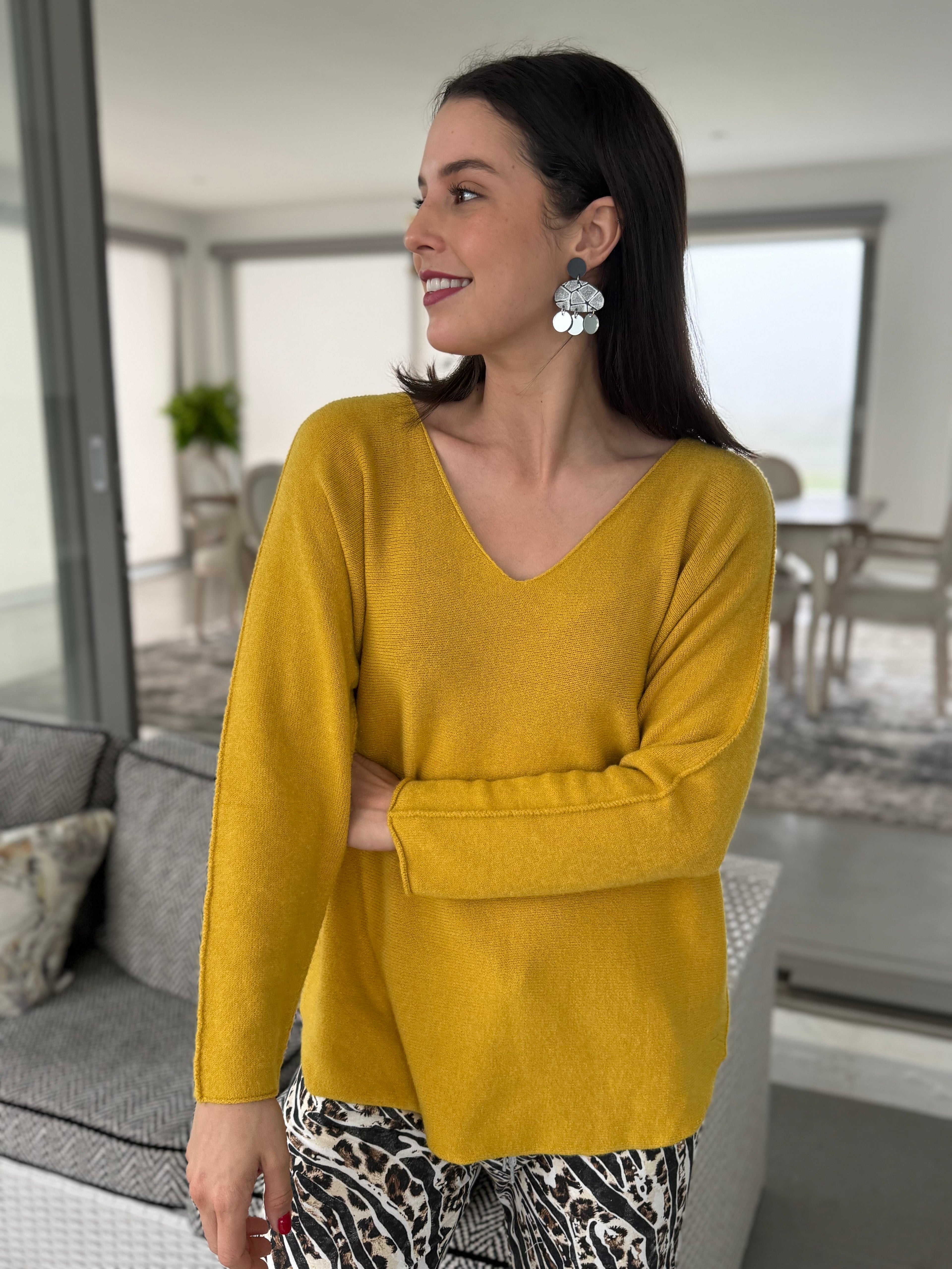 Viscose knit - Mustard