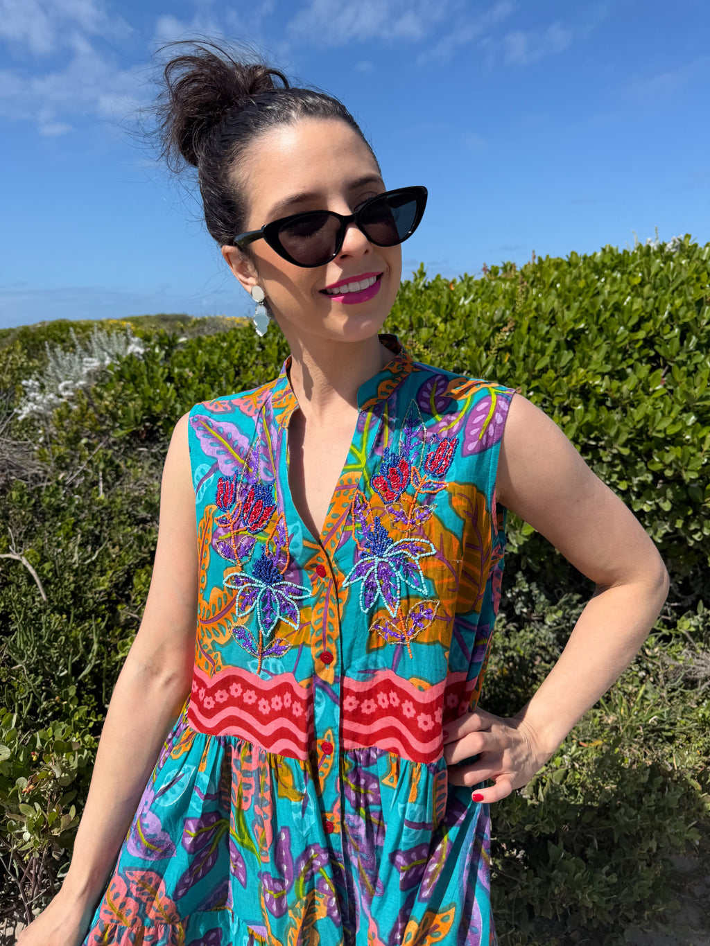 Annie dress - Botanical