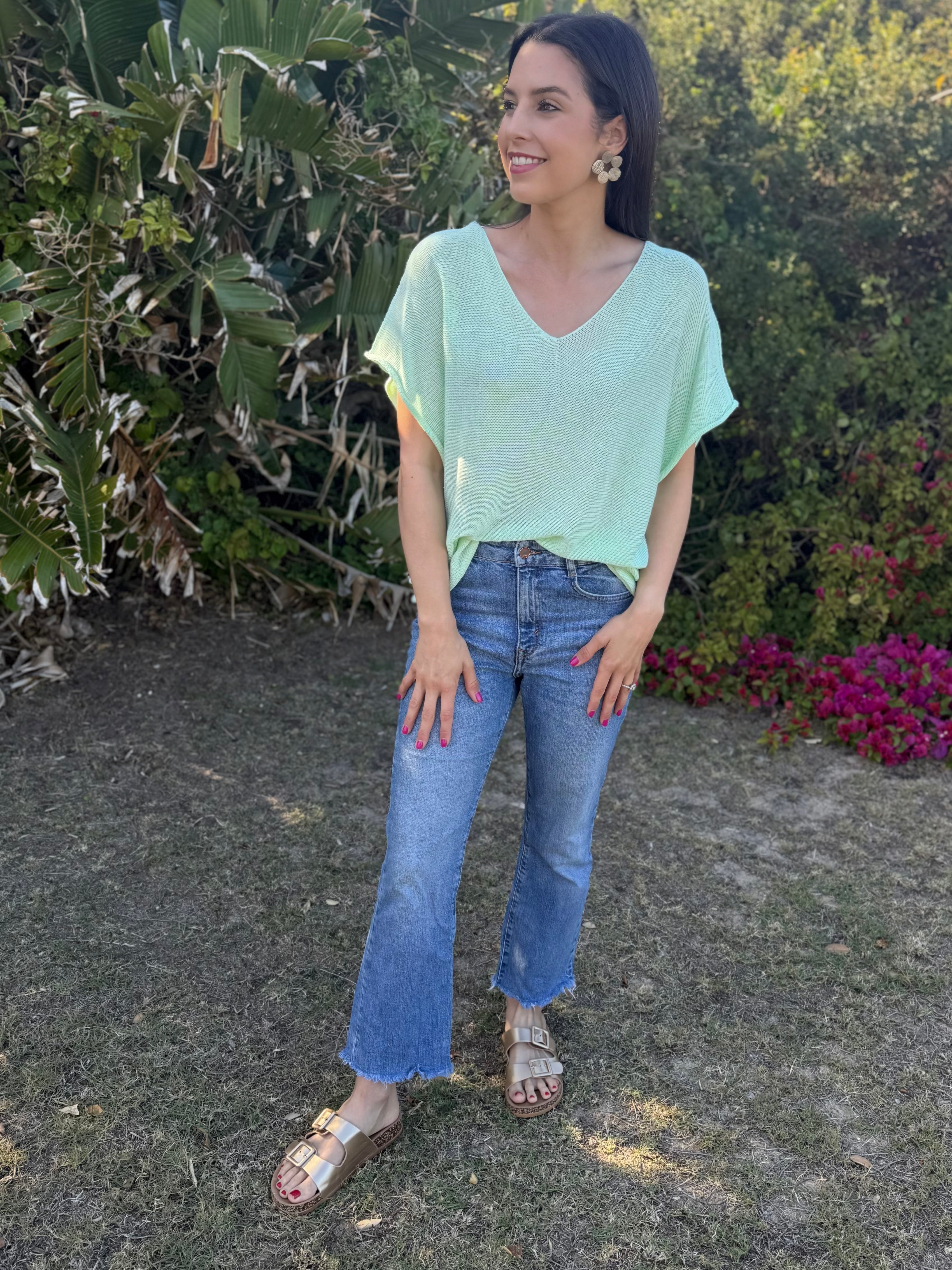 Italian summer knit - Mint