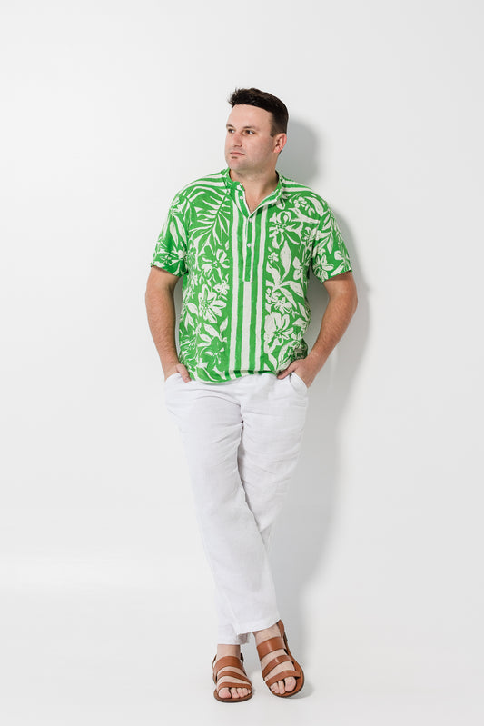 Ruan shirt - Green floral
