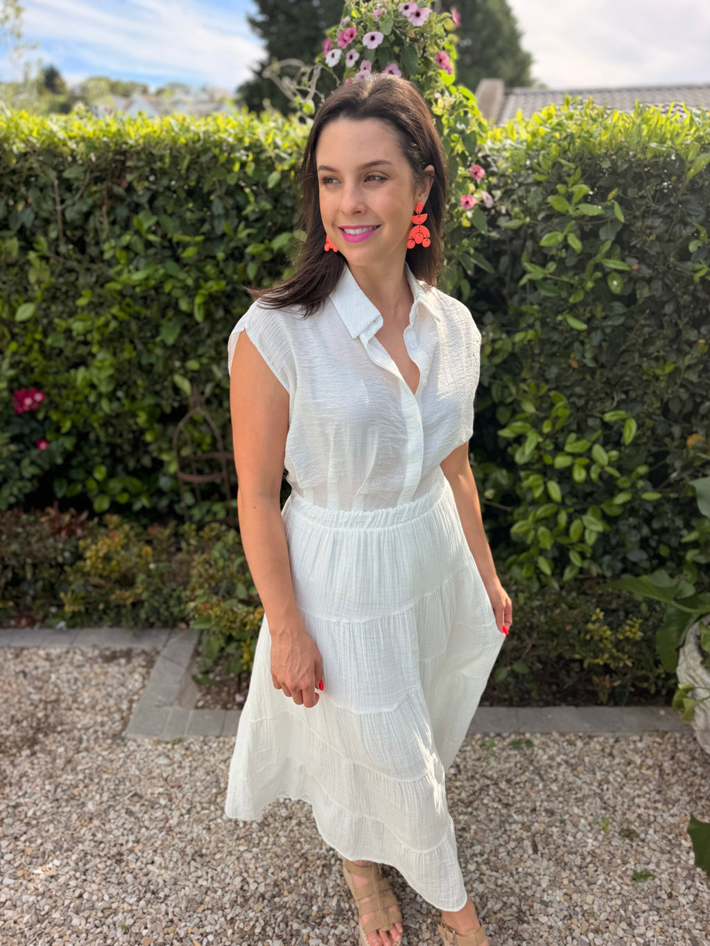 Selena skirt - White