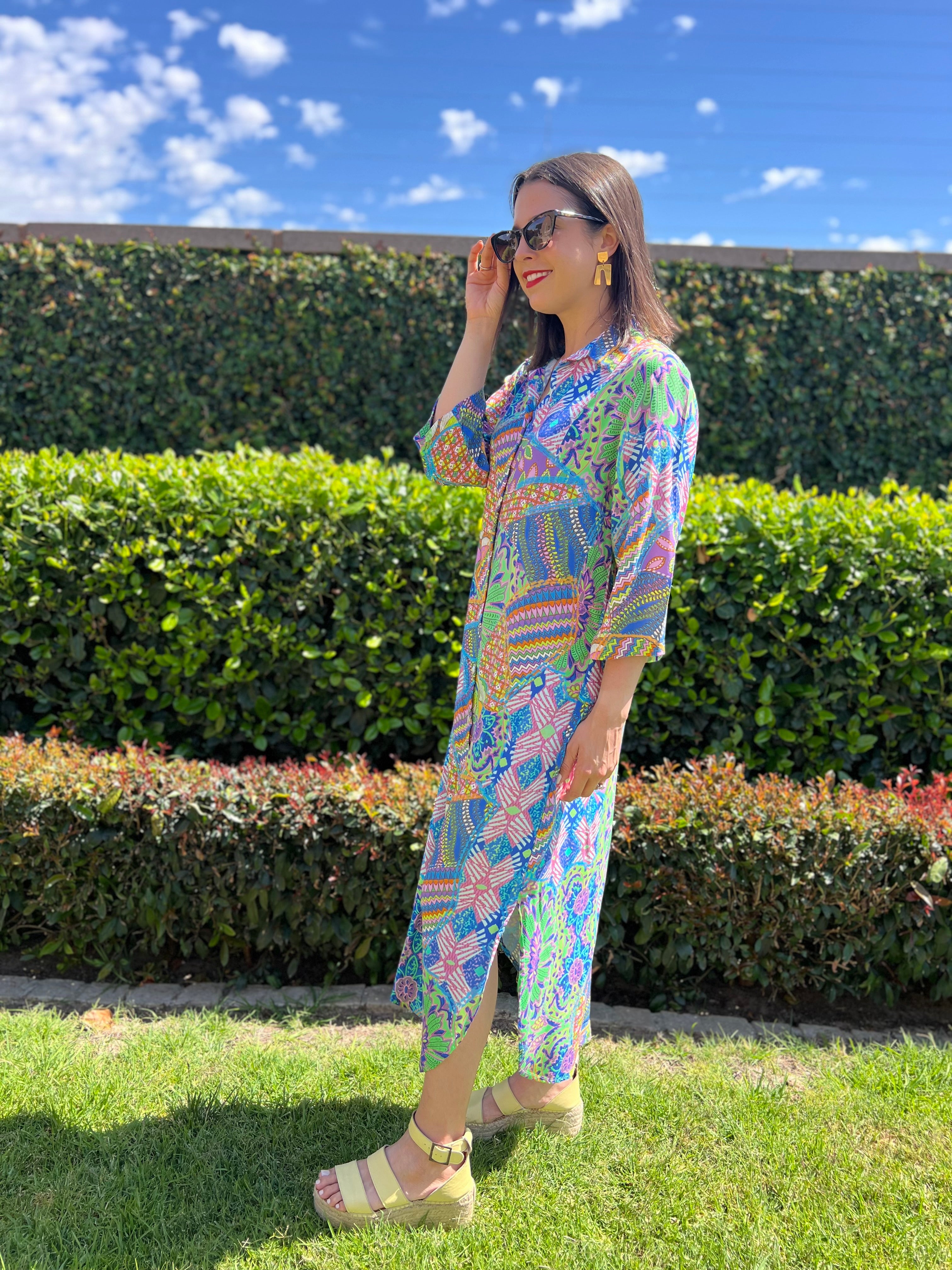 Jennifer dress - Mosaic
