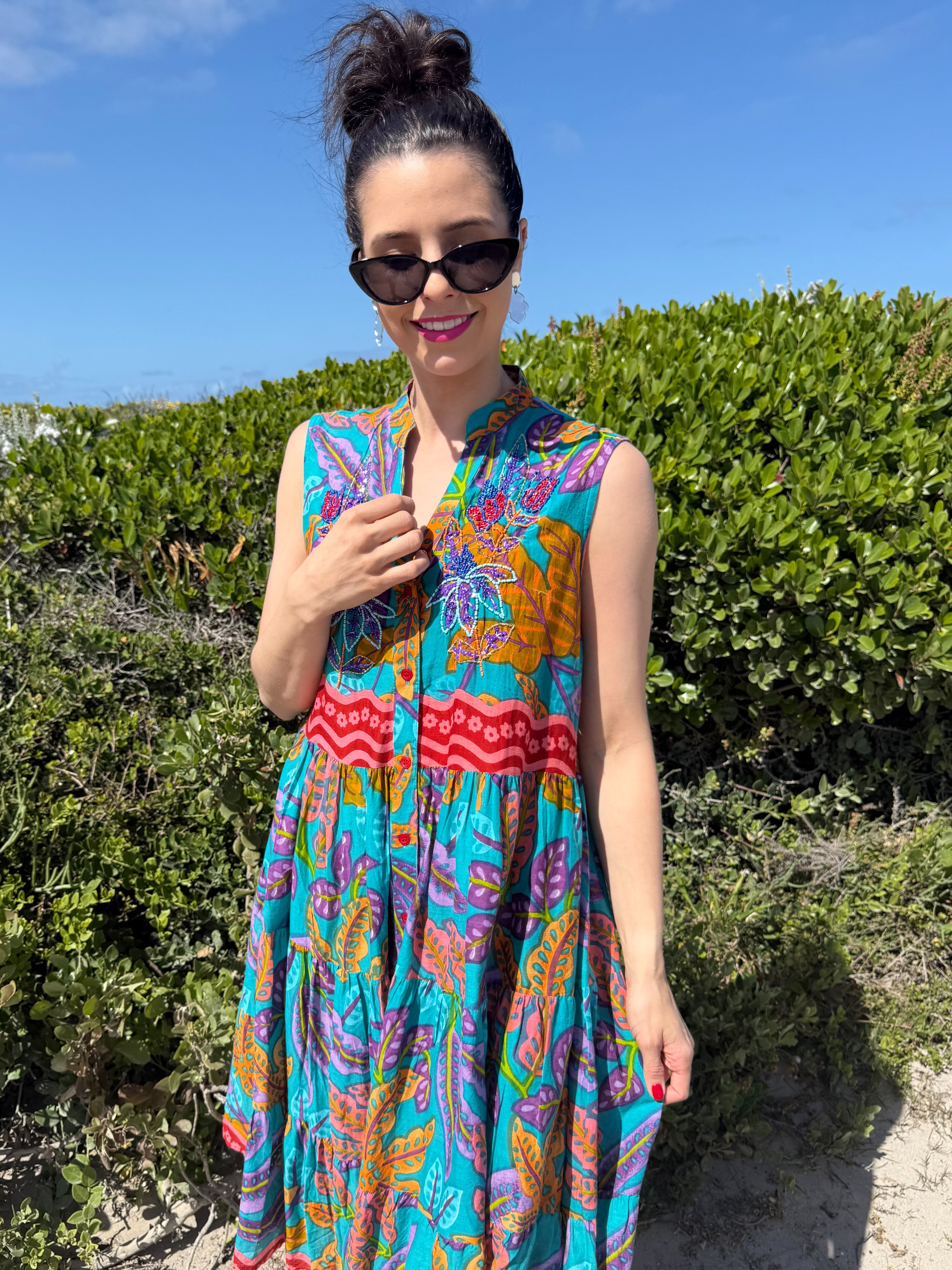 Annie dress - Botanical
