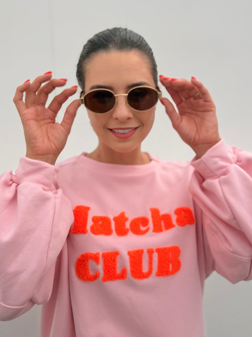 Matcha club top - Pink
