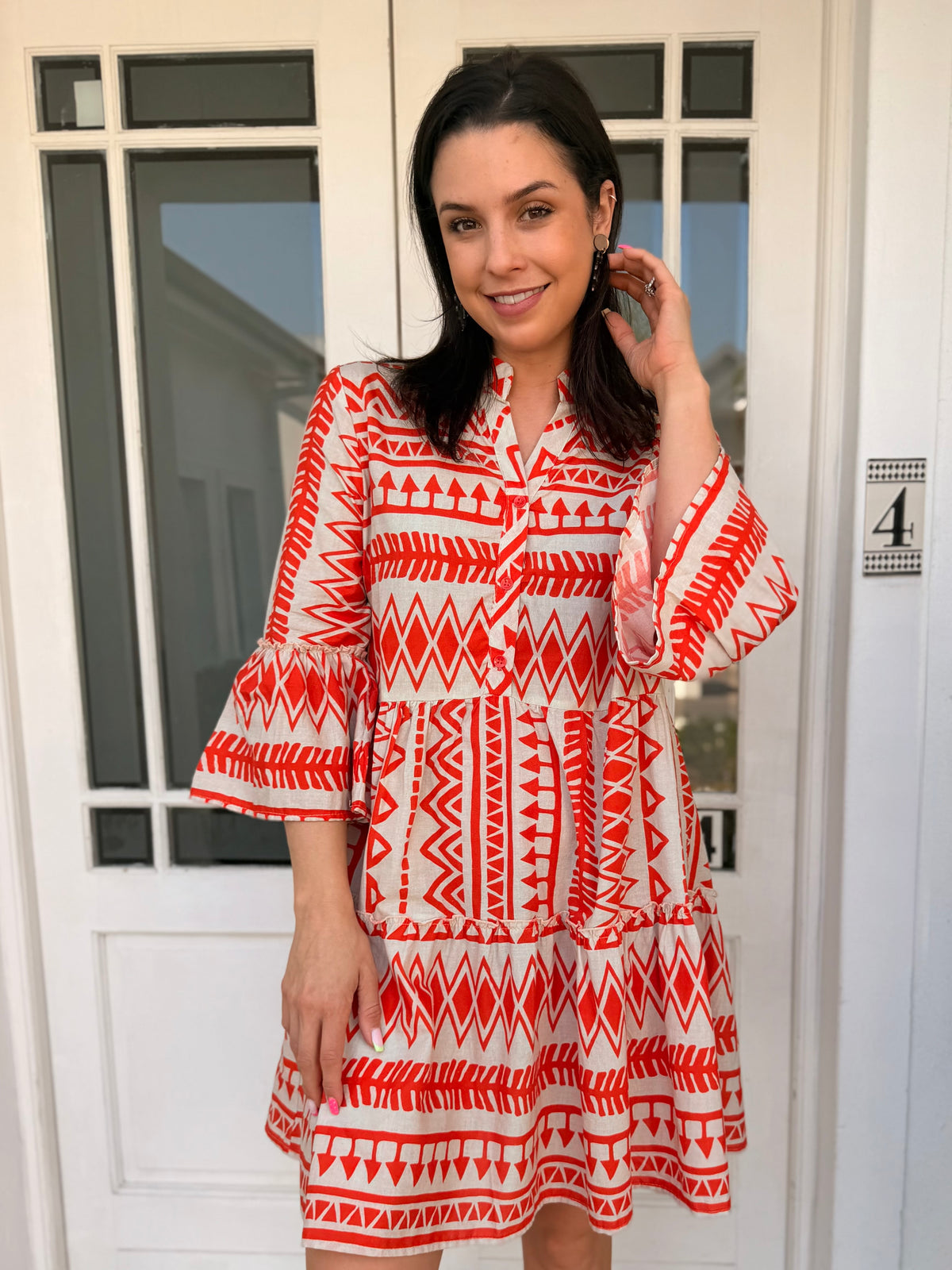 Gabi dress - Burnt orange