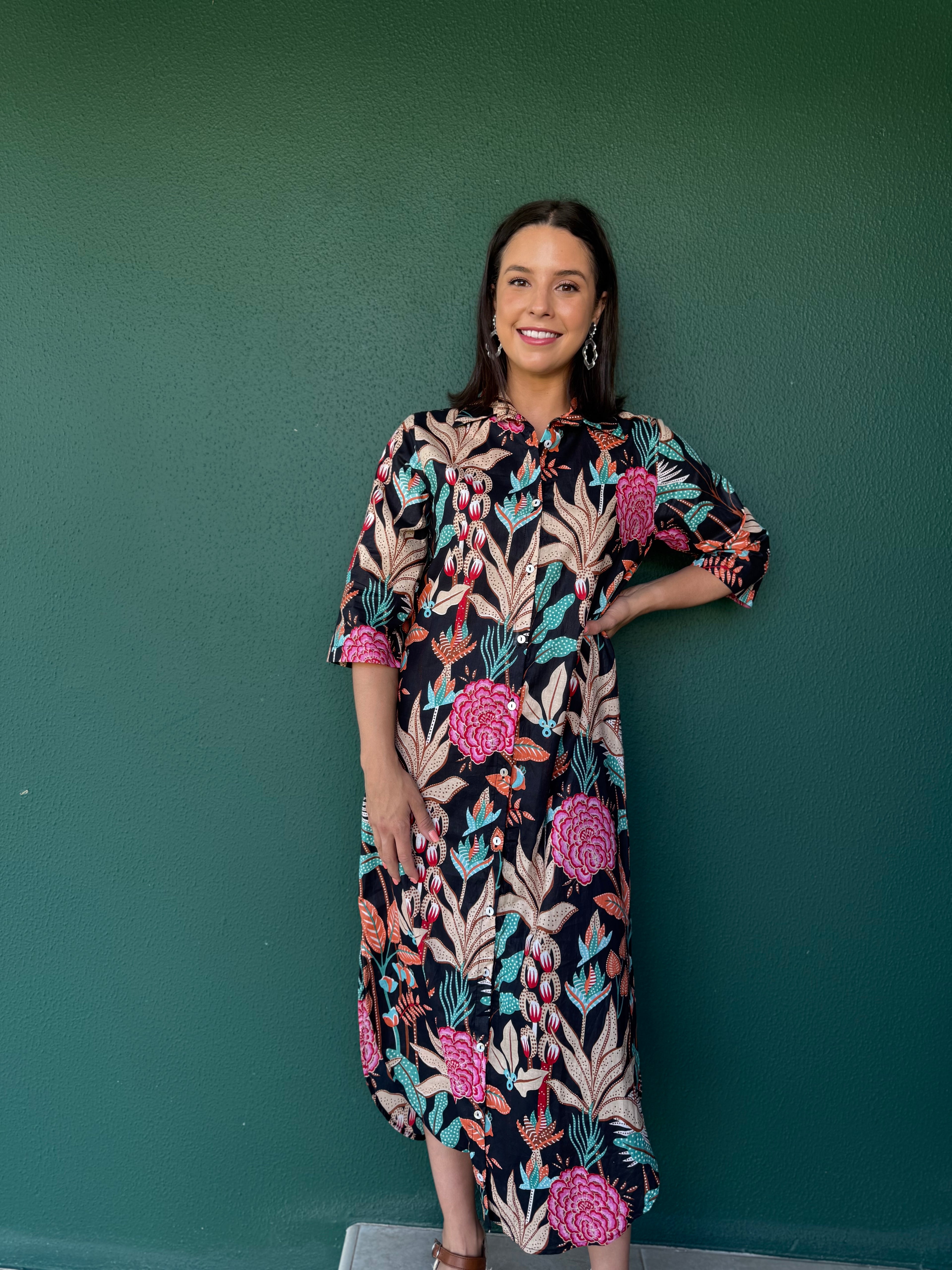 Jennifer dress - Botanical bliss