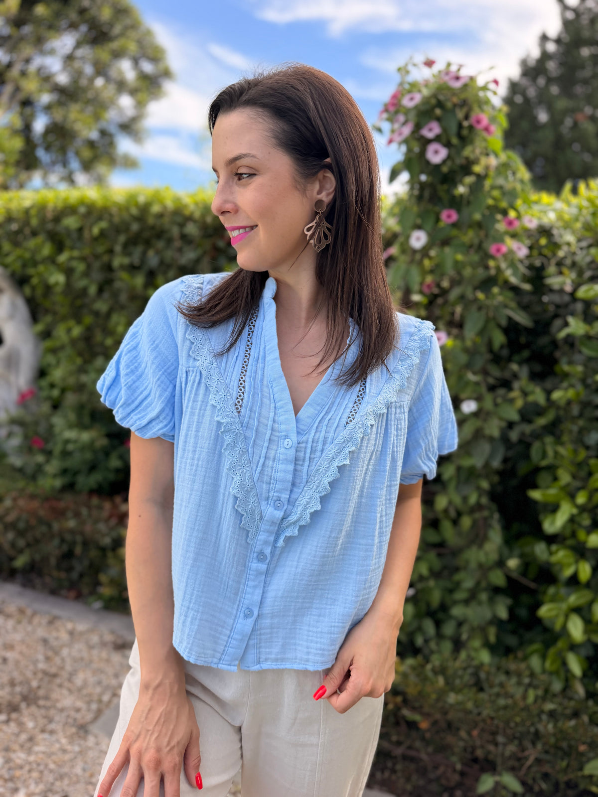 Valerie blouse - Blue