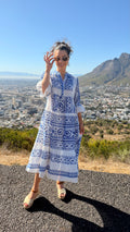 Nora dress - Blue