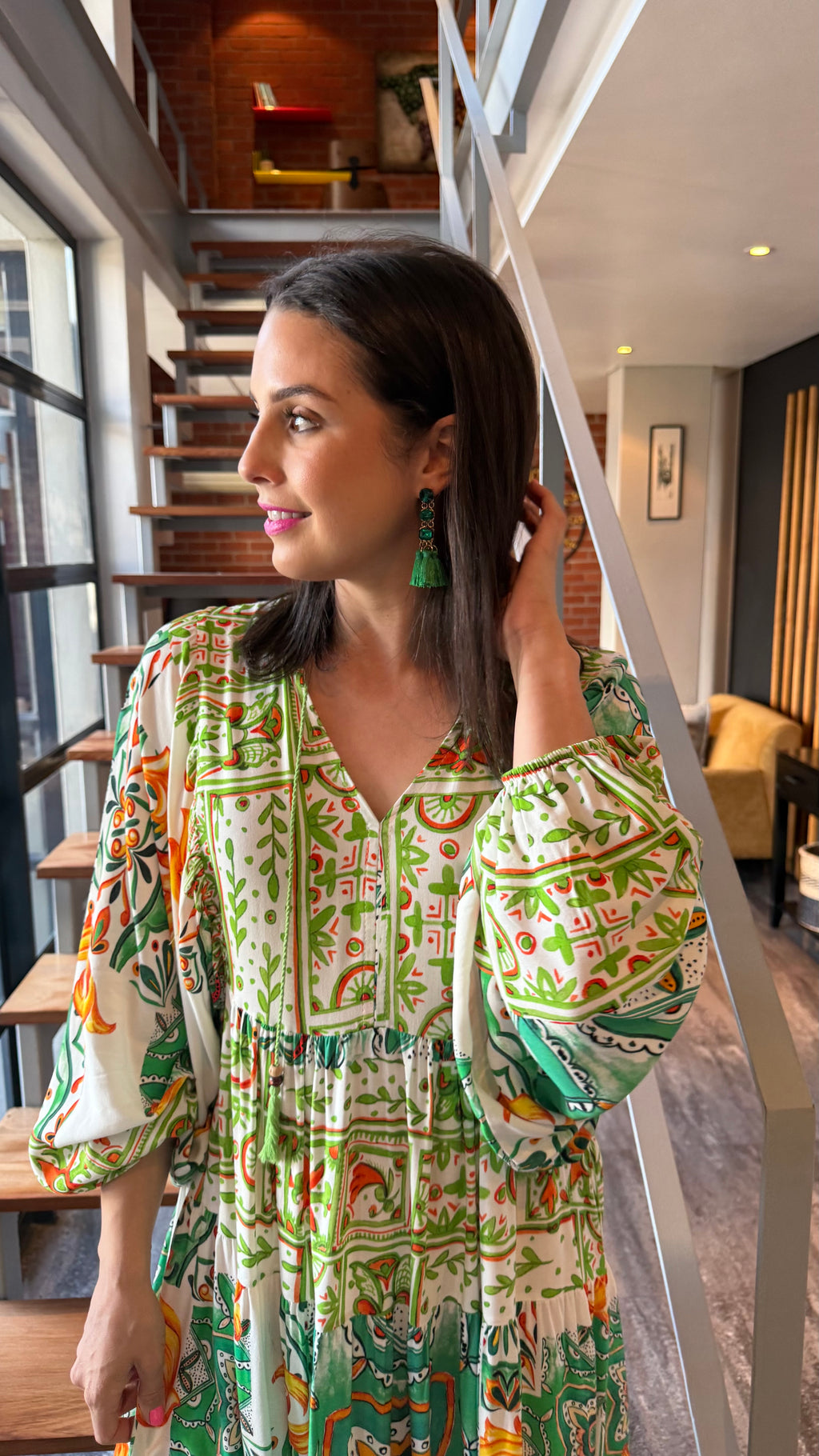 Kika dress - Green