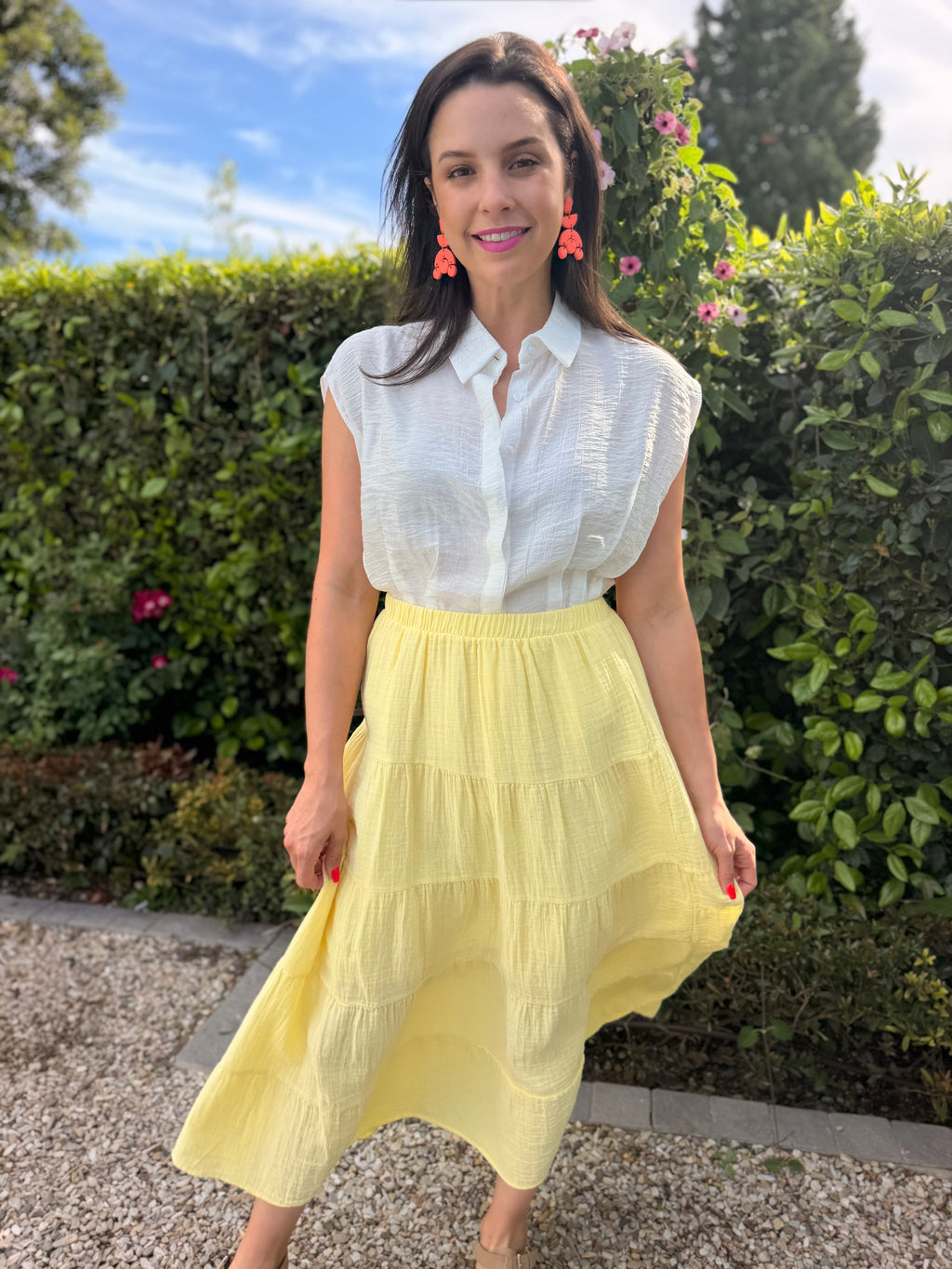 Selena skirt - Yellow