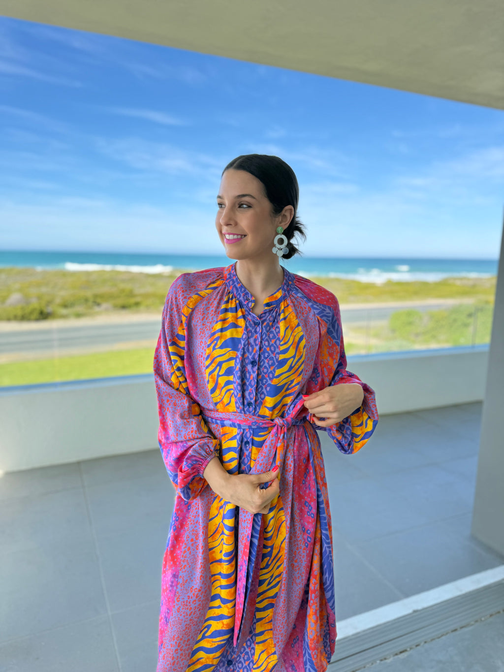 Judie dress - Zebra lux