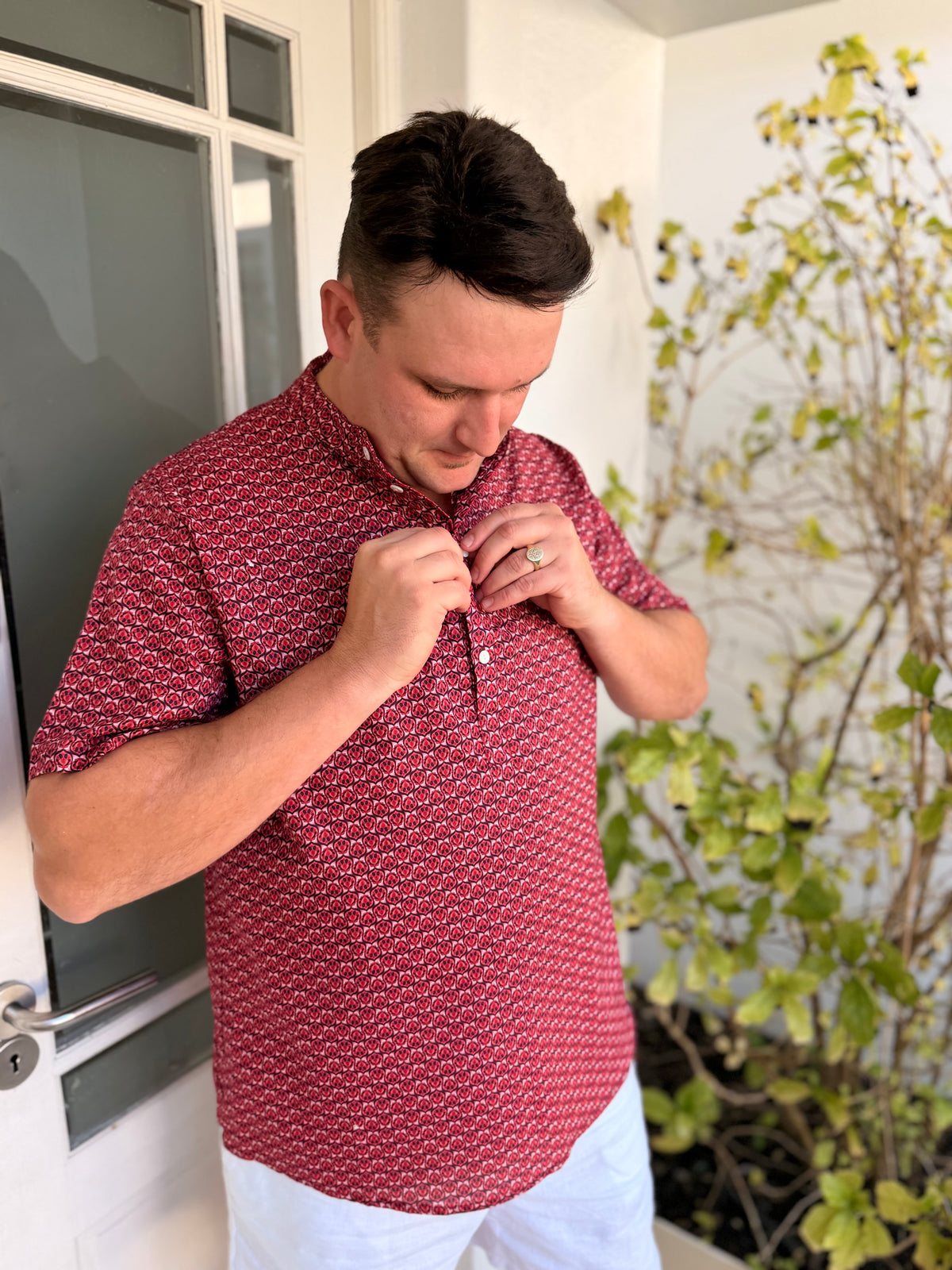 Ruan shirt - Red indie