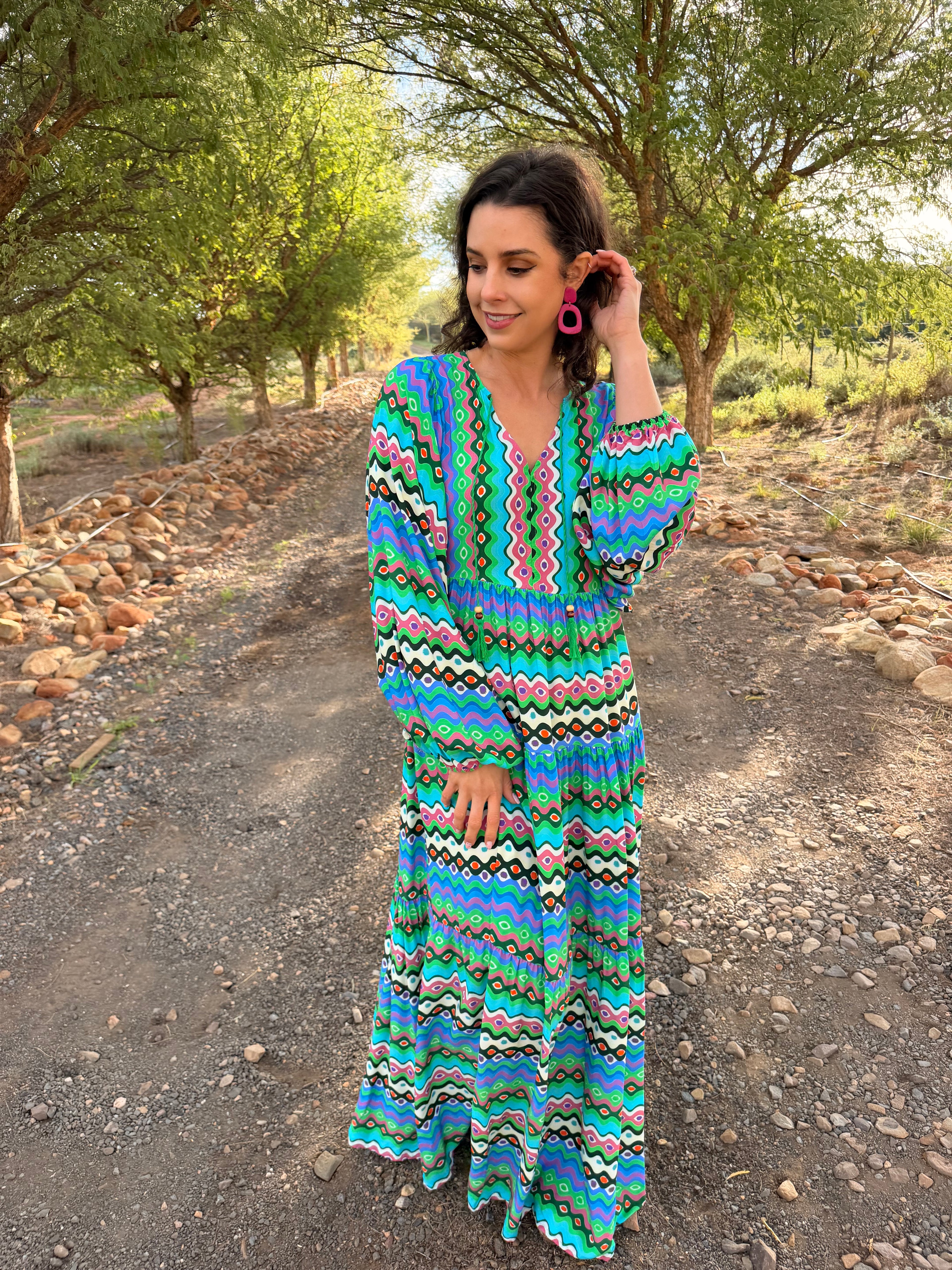 Sally dress - Squiggles