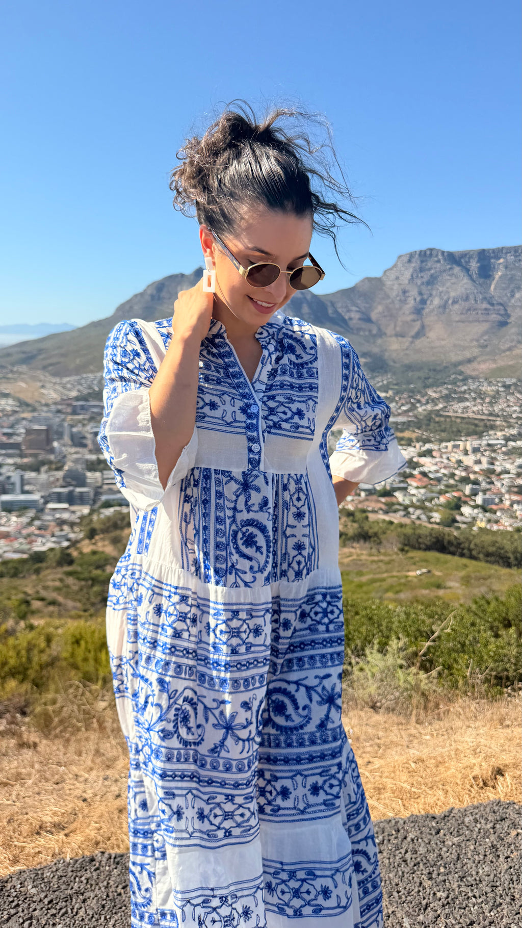Nora dress - Blue