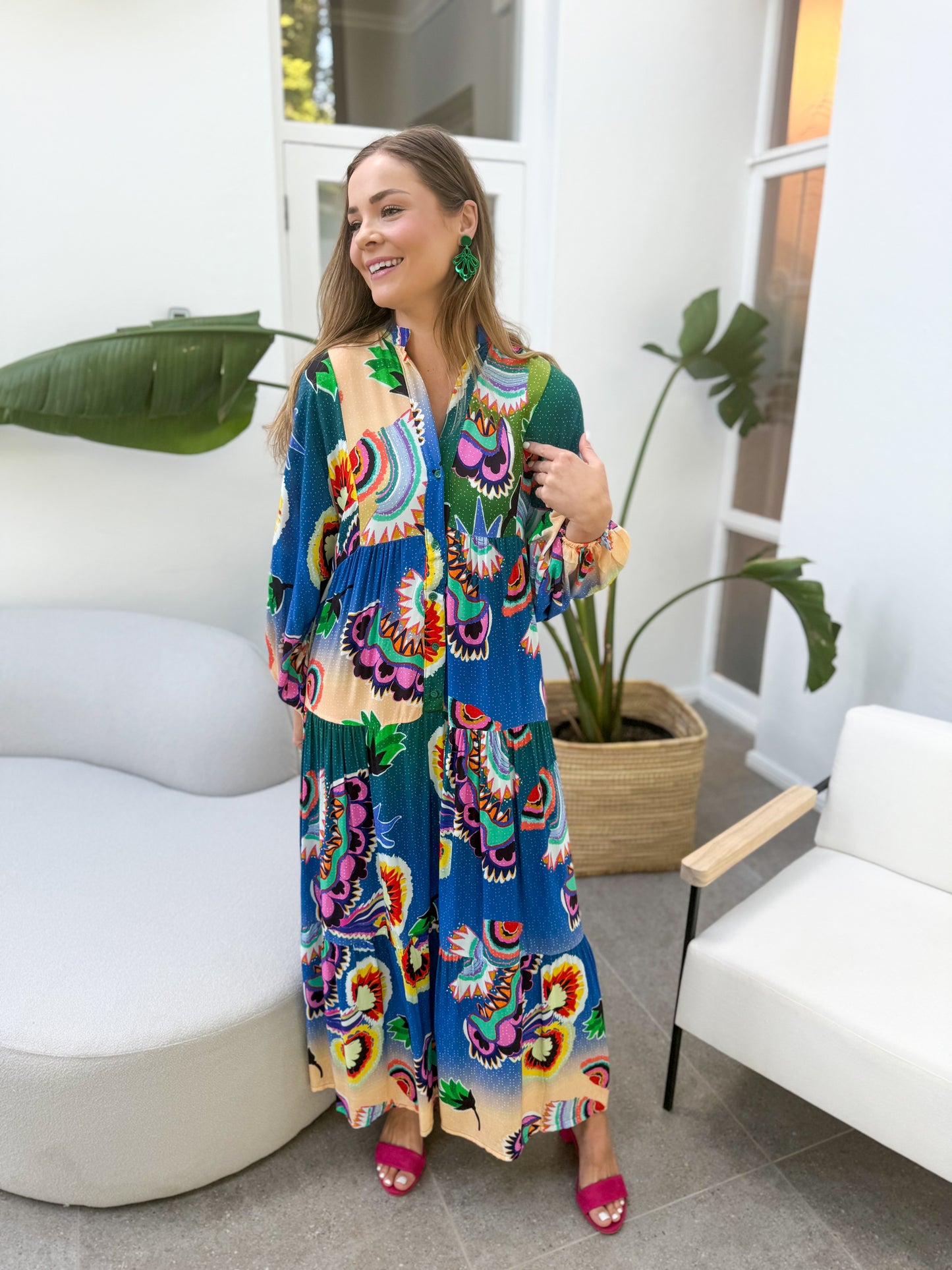 Jenna dress - Bright babe