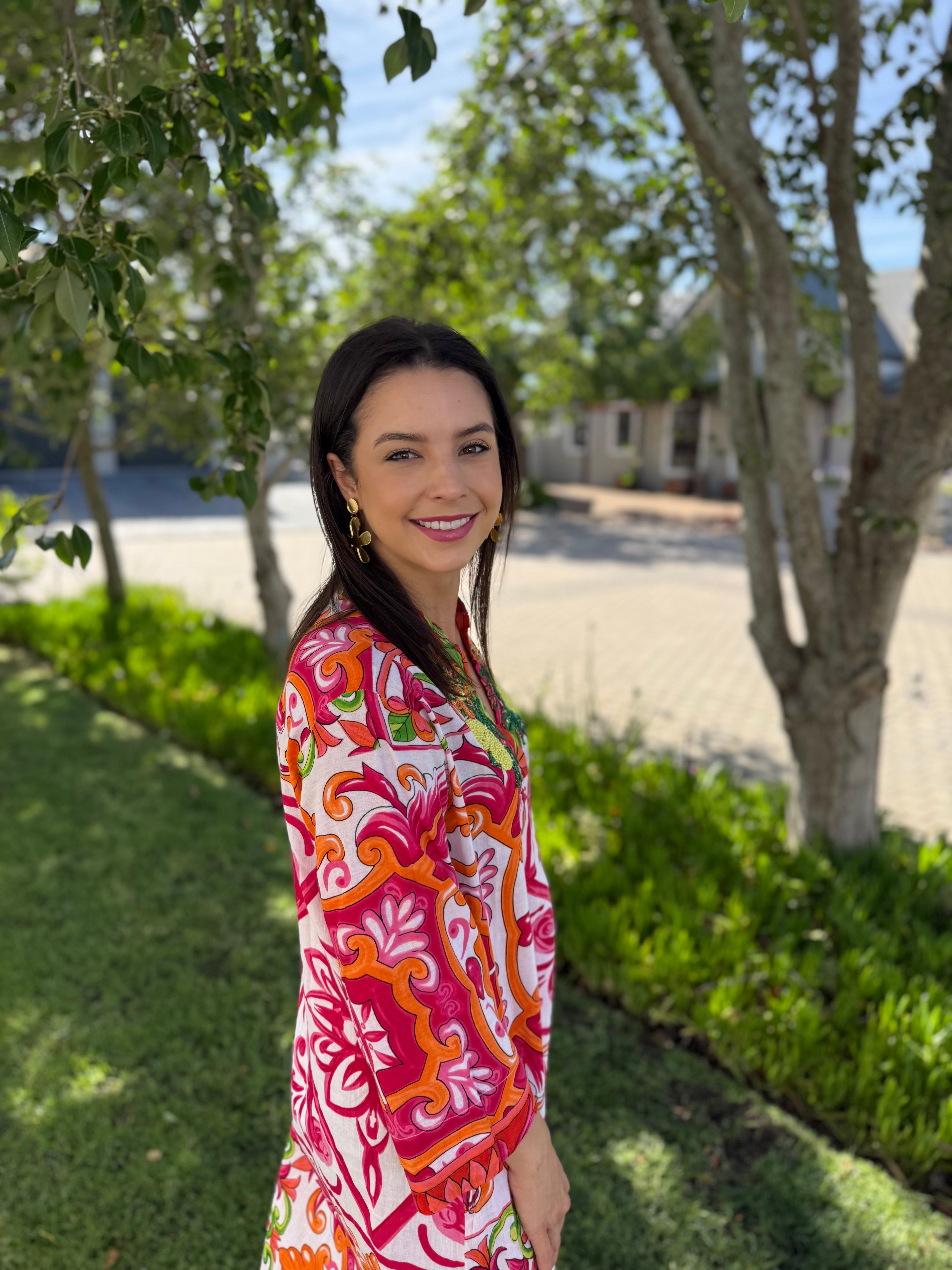 Romey kaftan - Pink La dolcé Vita