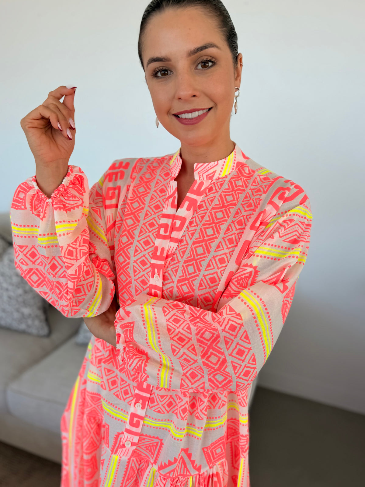 Carley dress - Neon dreams