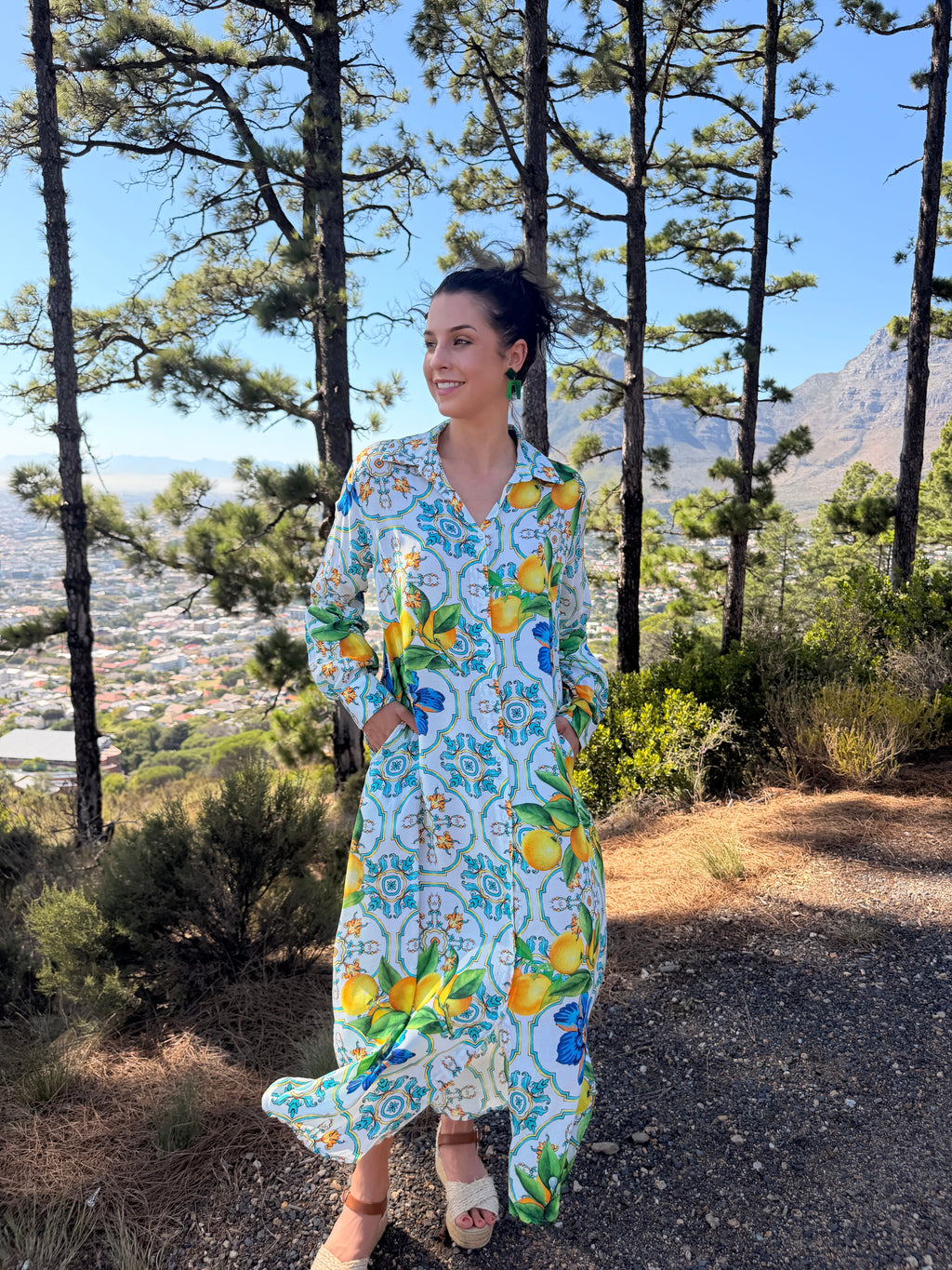 Zézé dress - La dolce lemon