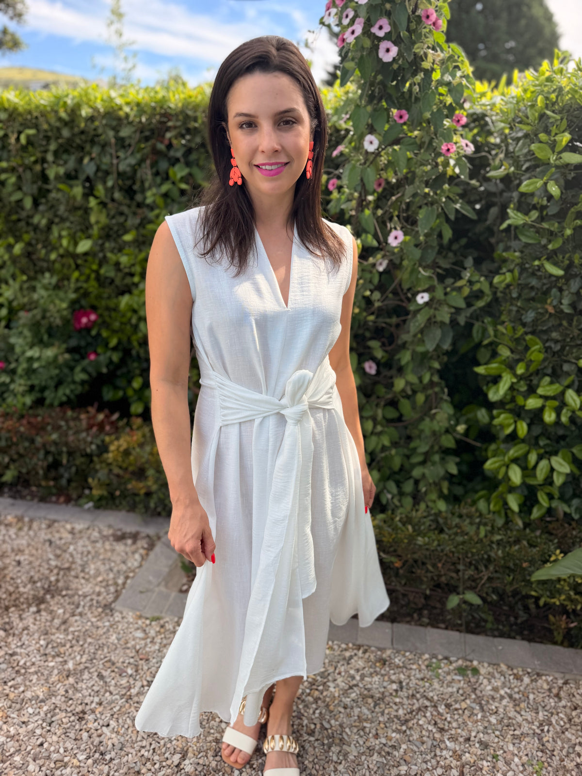 Phelina dress - White