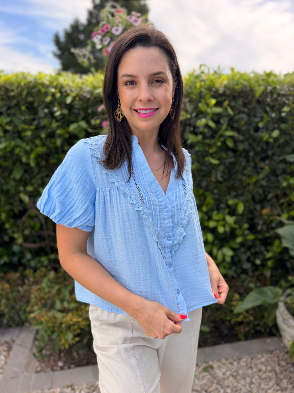 Valerie blouse - Blue