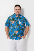 Ruan shirt - Blue jungle