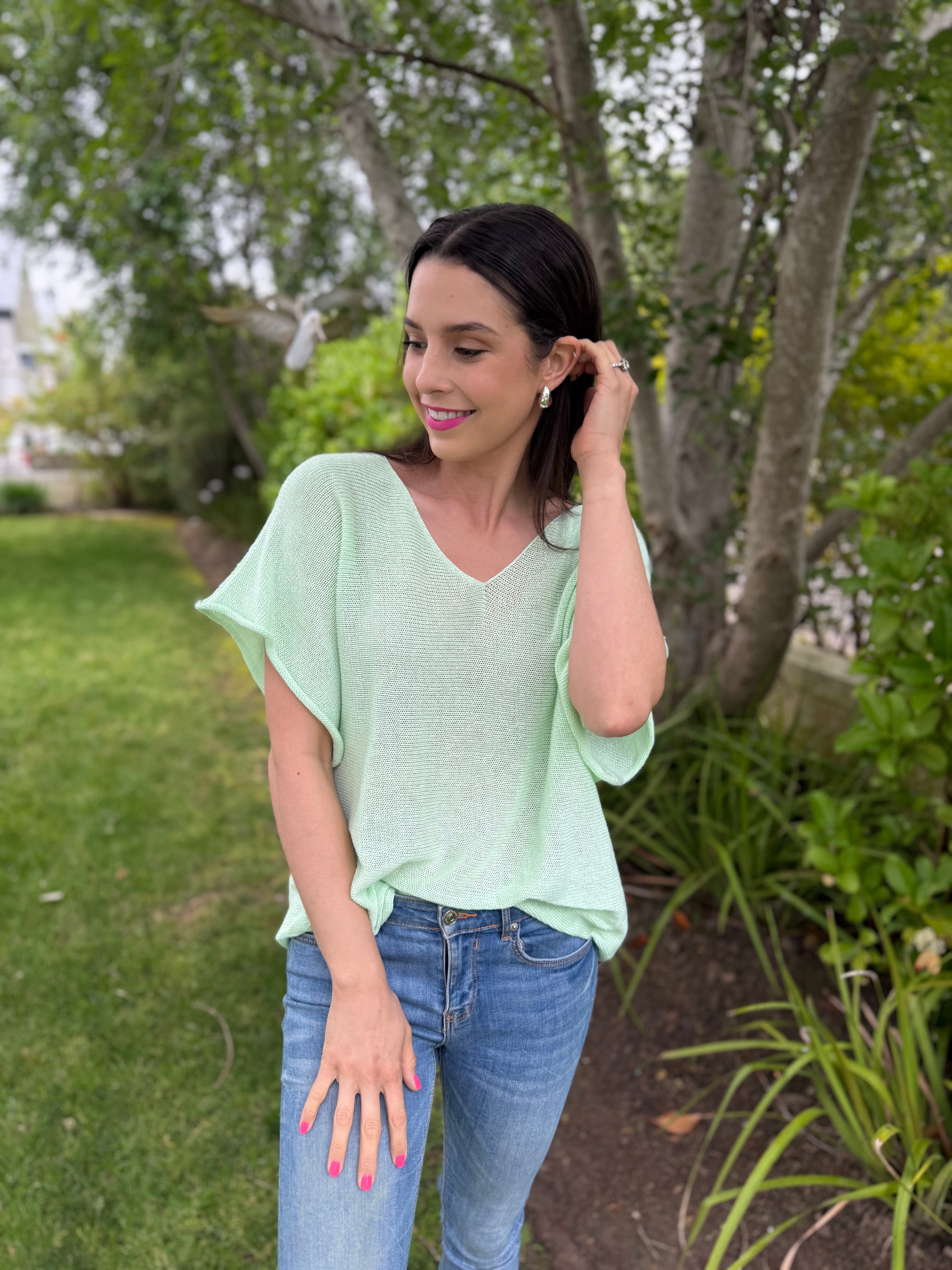 Italian summer knit - Mint