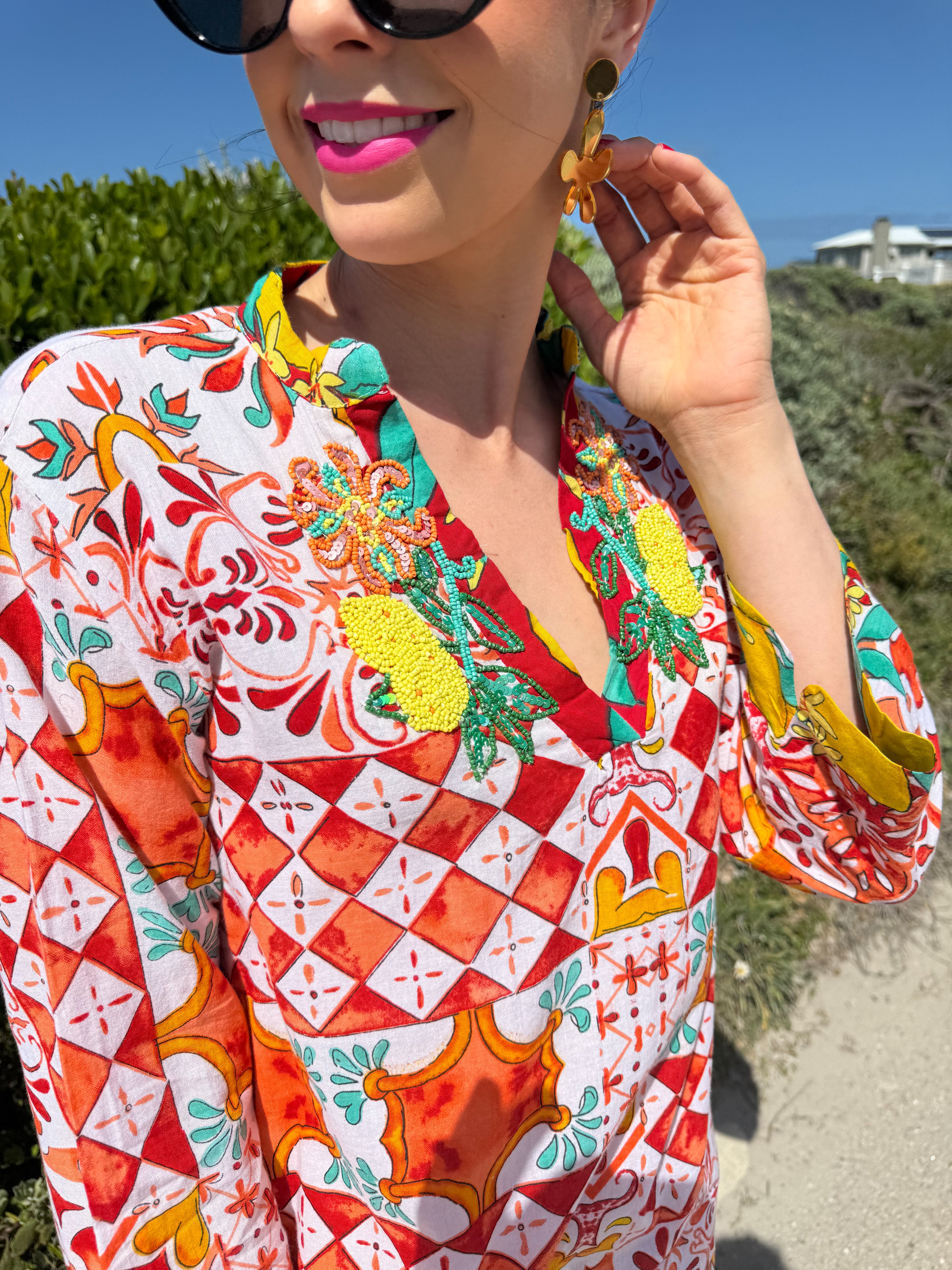 Romey kaftan - Moroccan summer