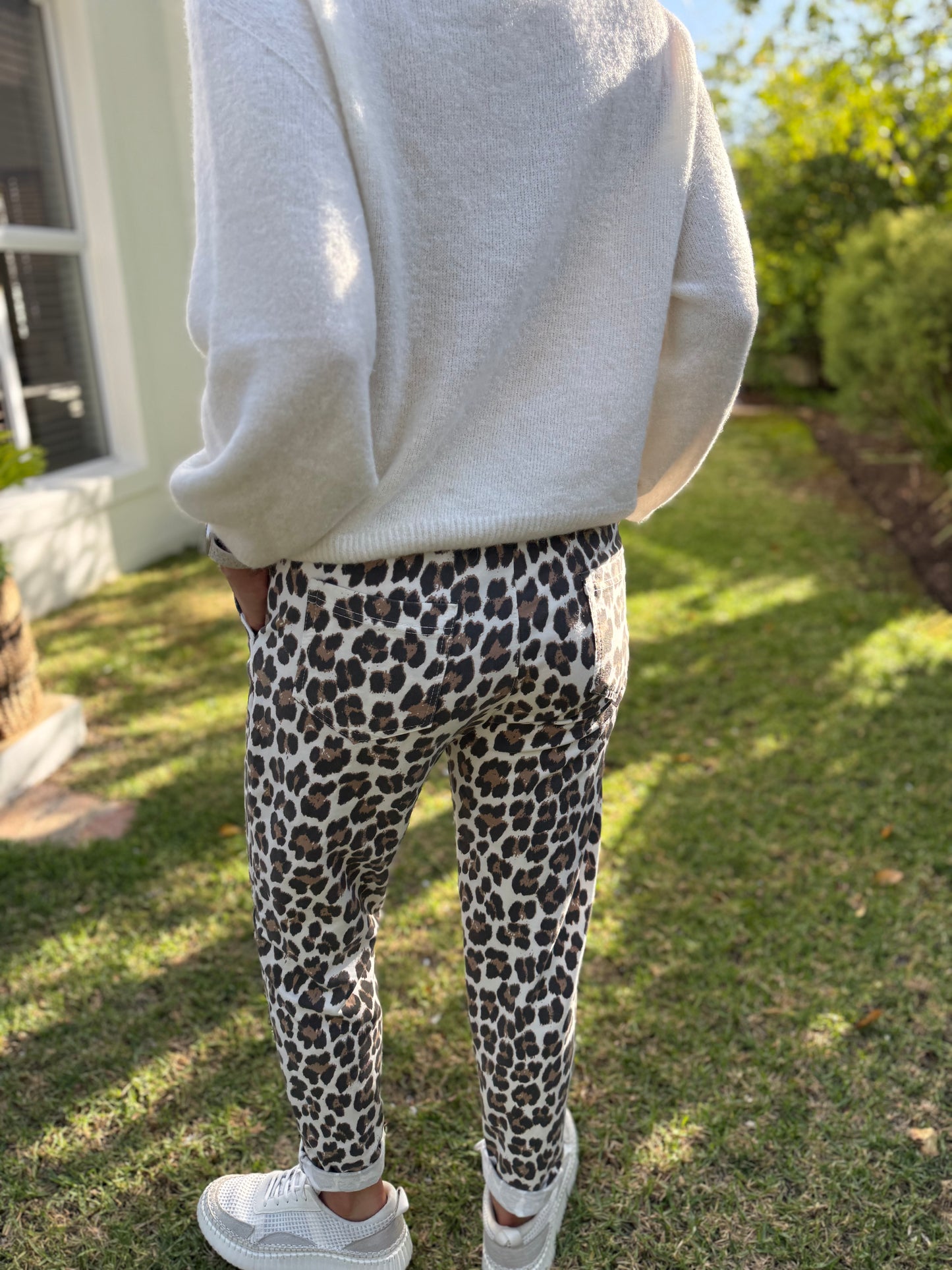 Italian pants - Belinda leopard
