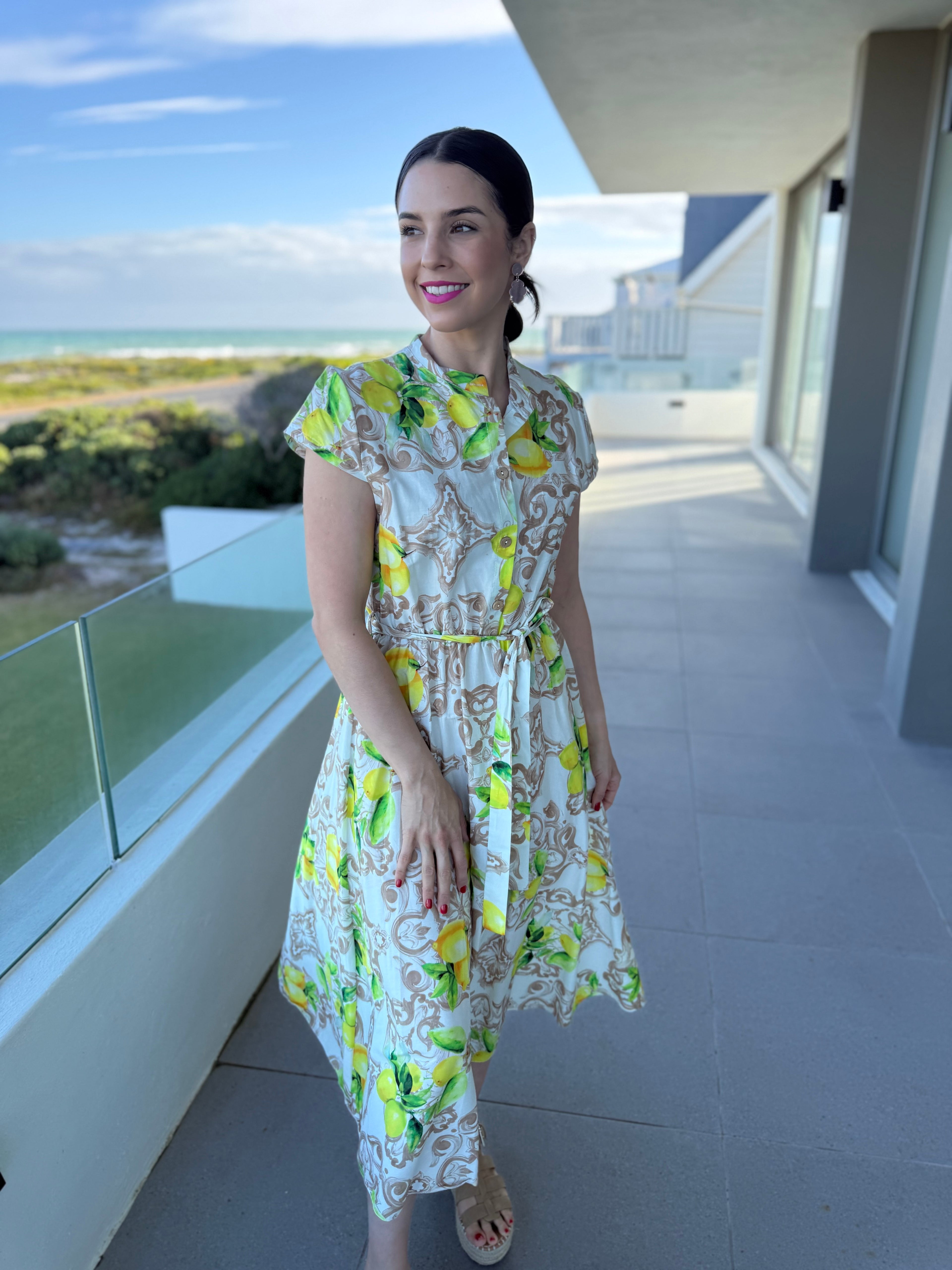 Bibi dress - Beige La Dolcé Vita