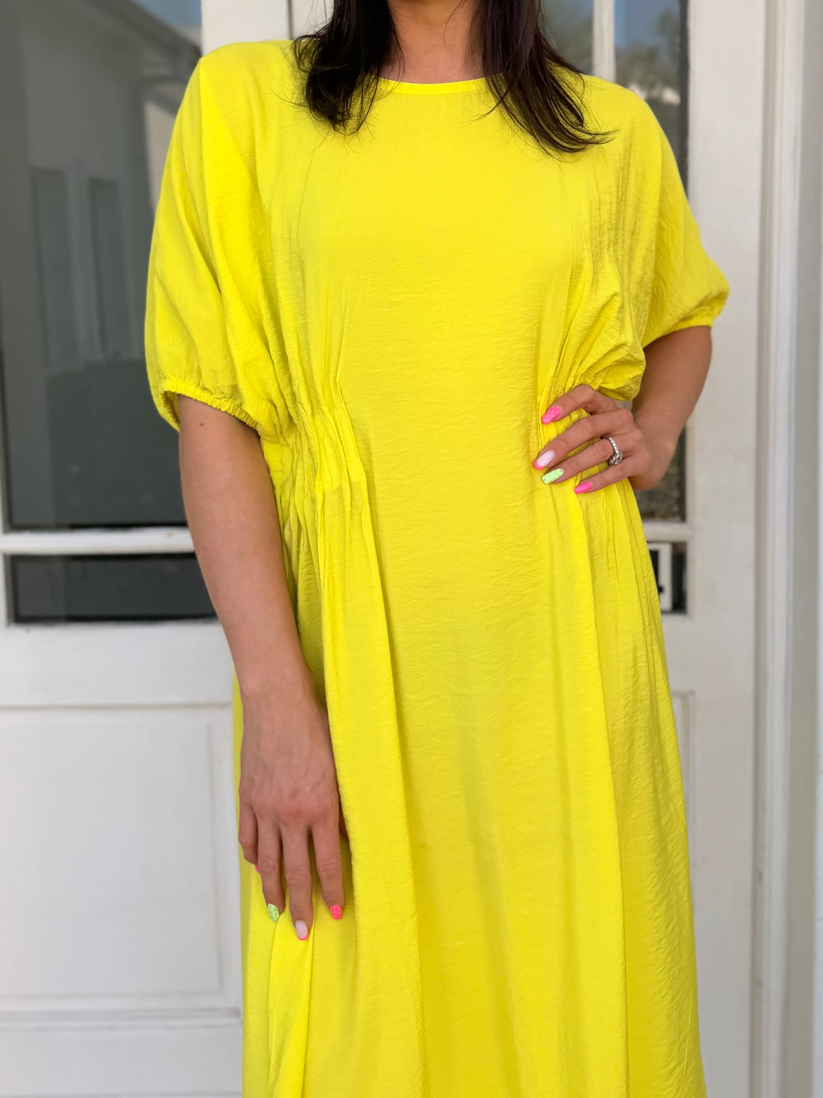 Kelly dress - Lime shock