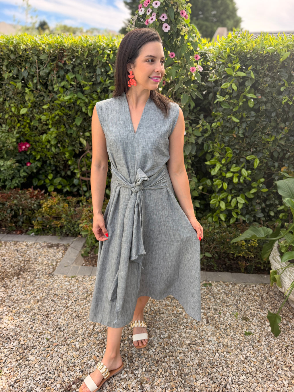 Phelina dress - Charcoal
