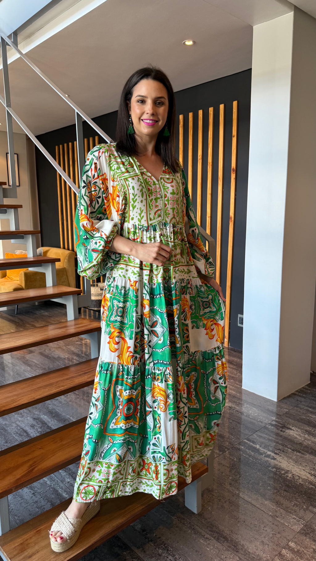 Kika dress - Green