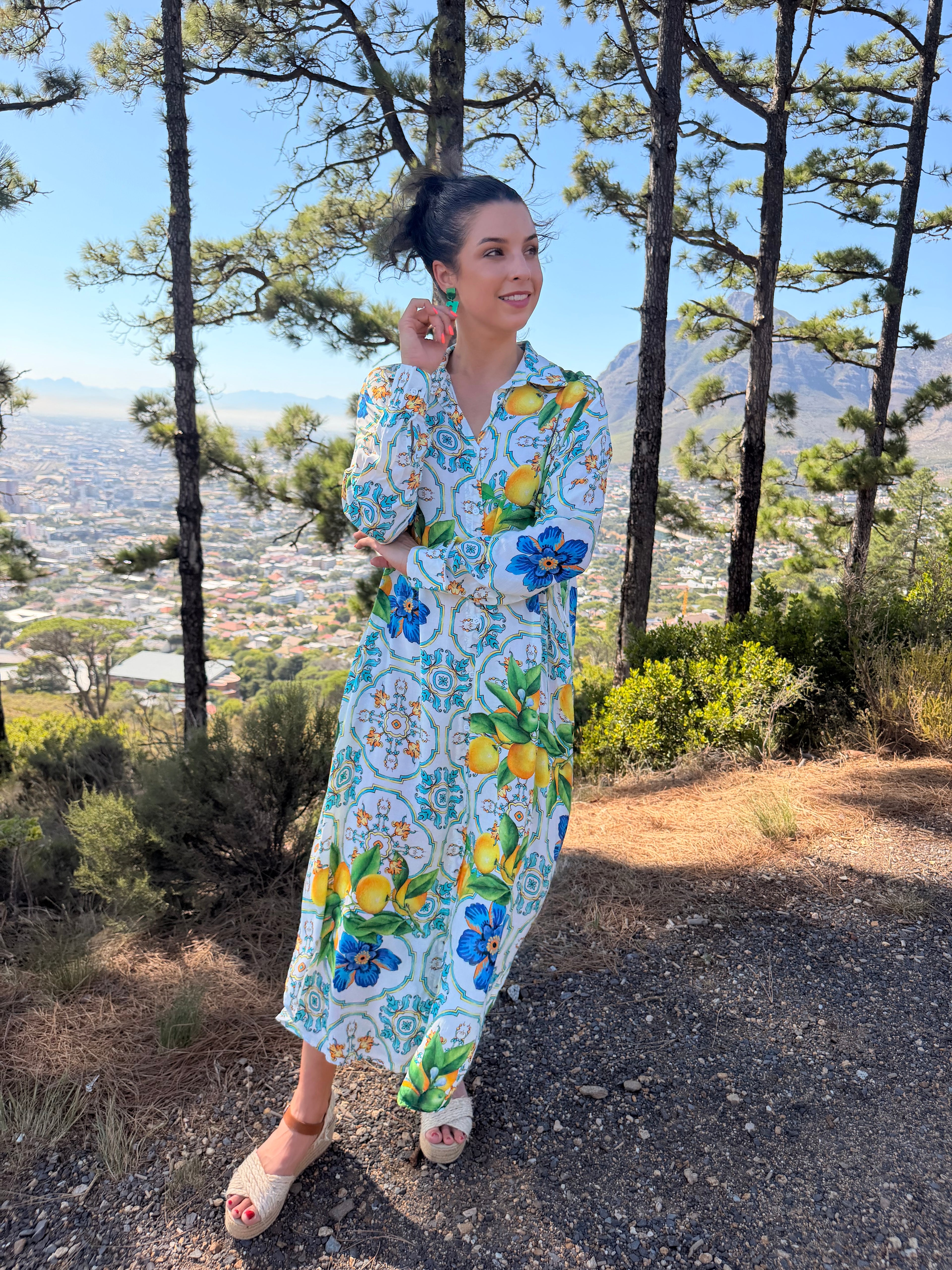 Zézé dress - La dolce lemon